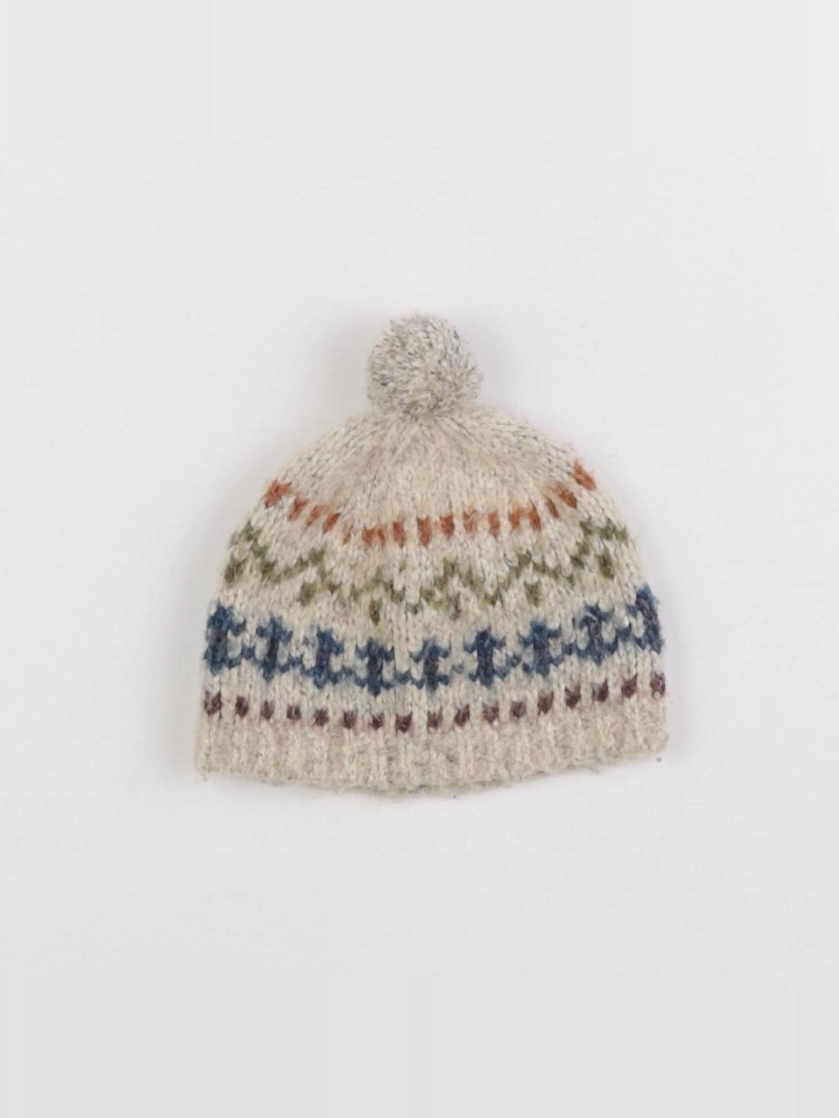 Zara - bonnet multicolore - 1/6 mois