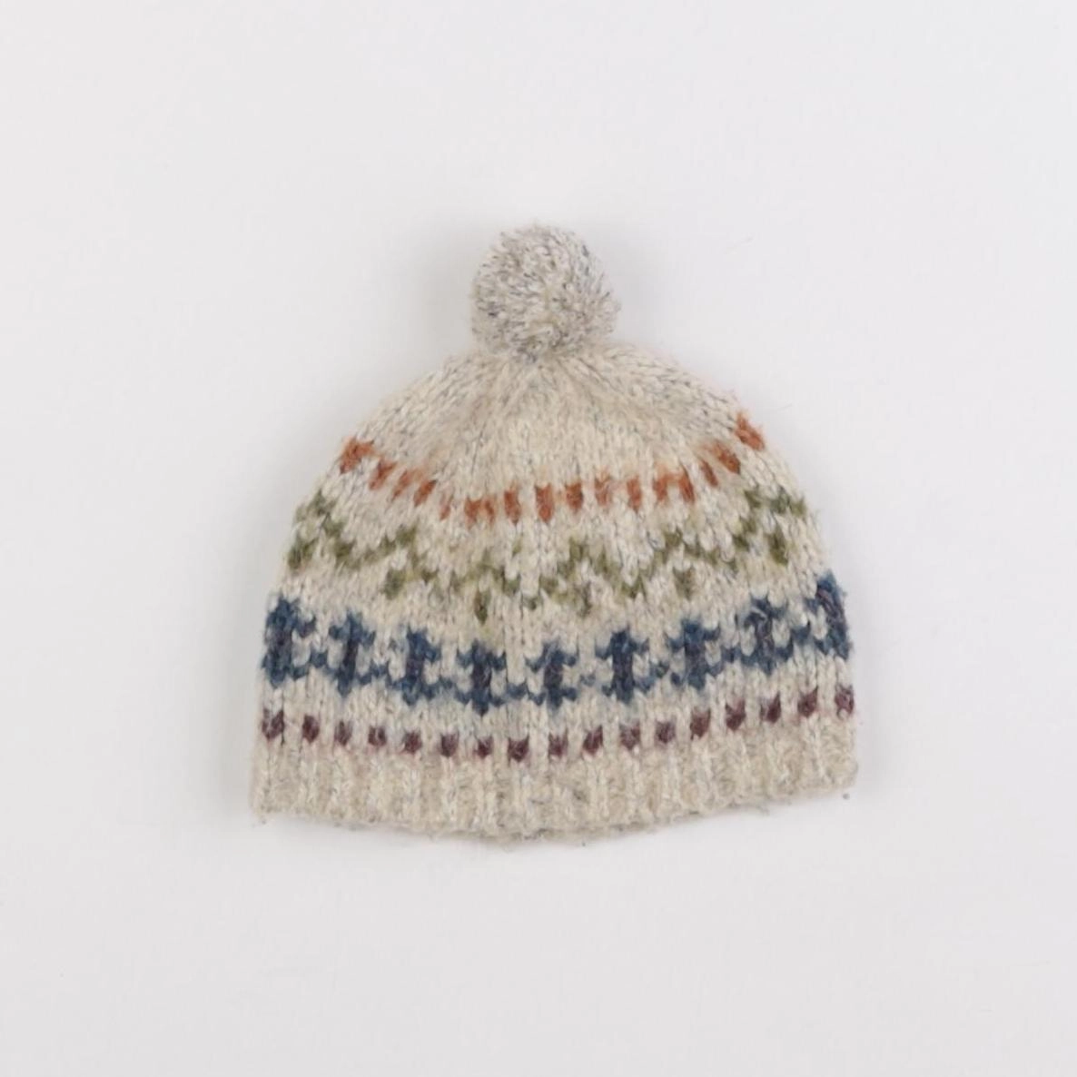Zara - bonnet multicolore - 1/6 mois