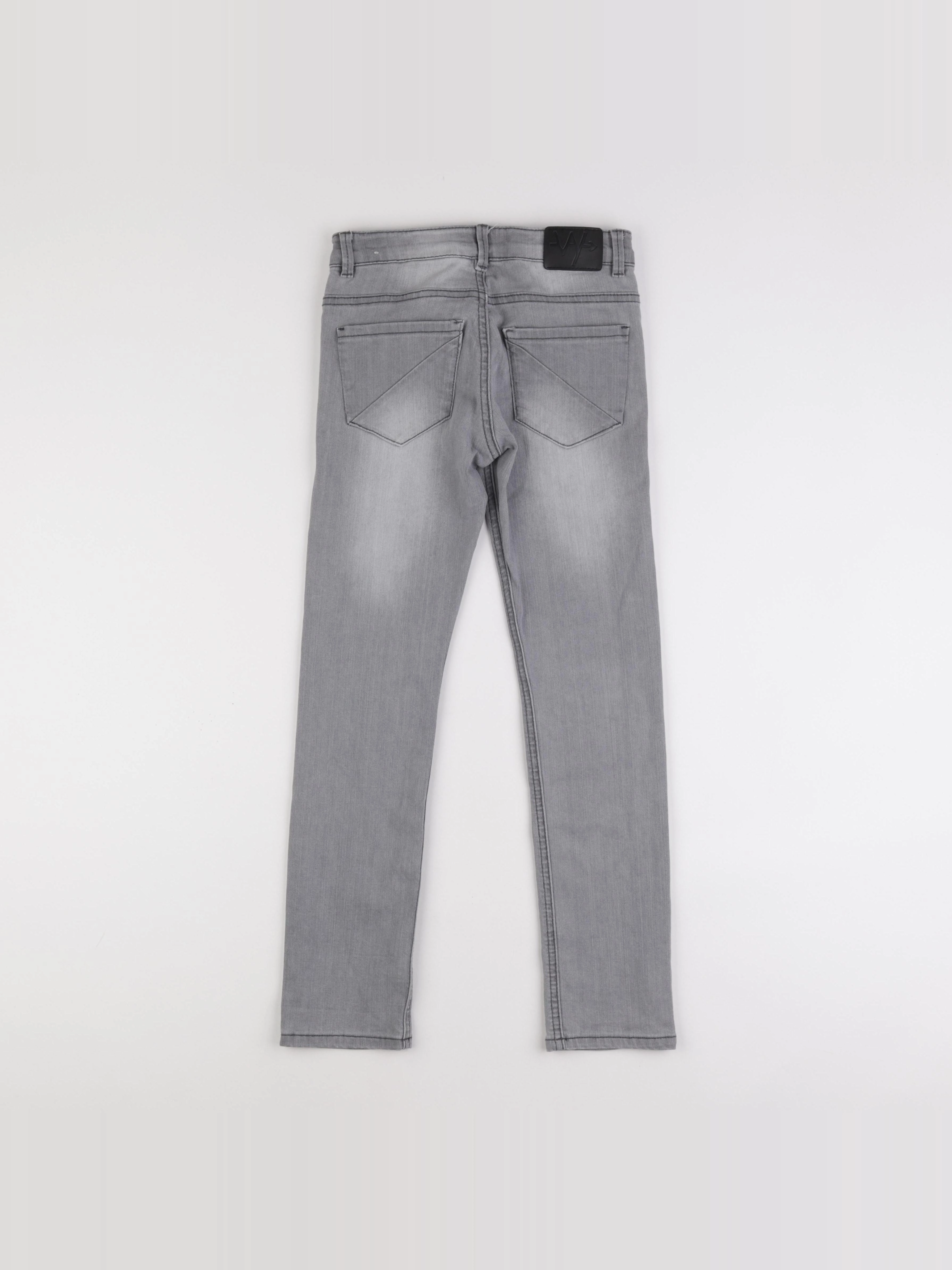 IKKS - jean gris - 10 ans