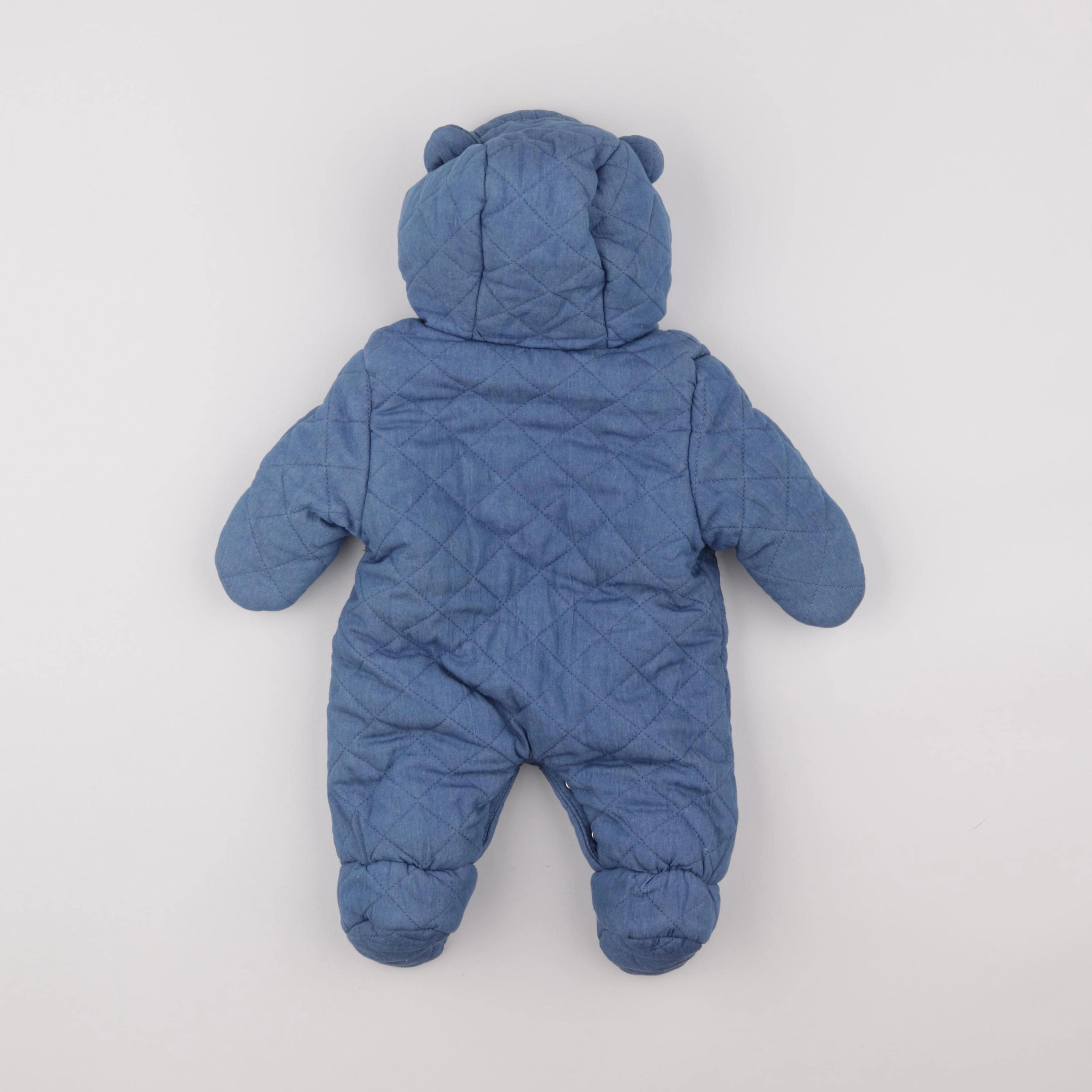 Vertbaudet - combi-pilote bleu - 1 mois