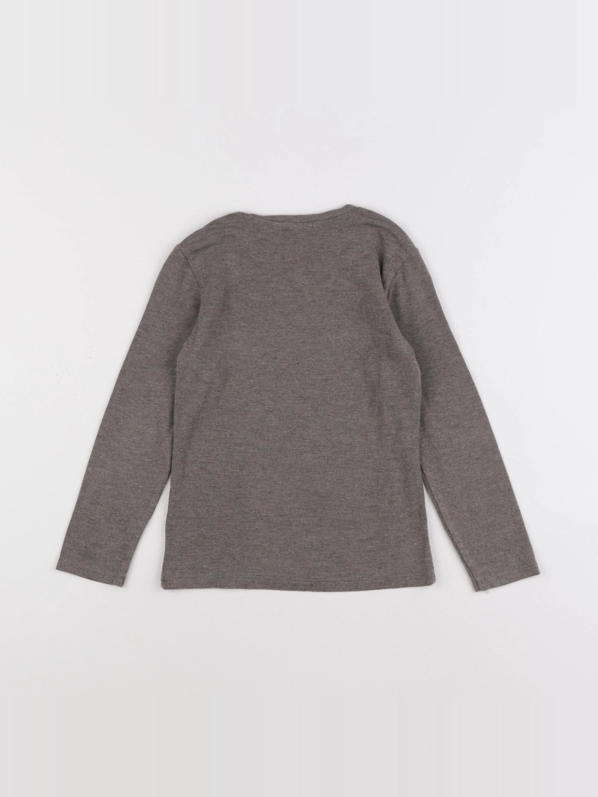 IKKS - tee-shirt gris - 4 ans