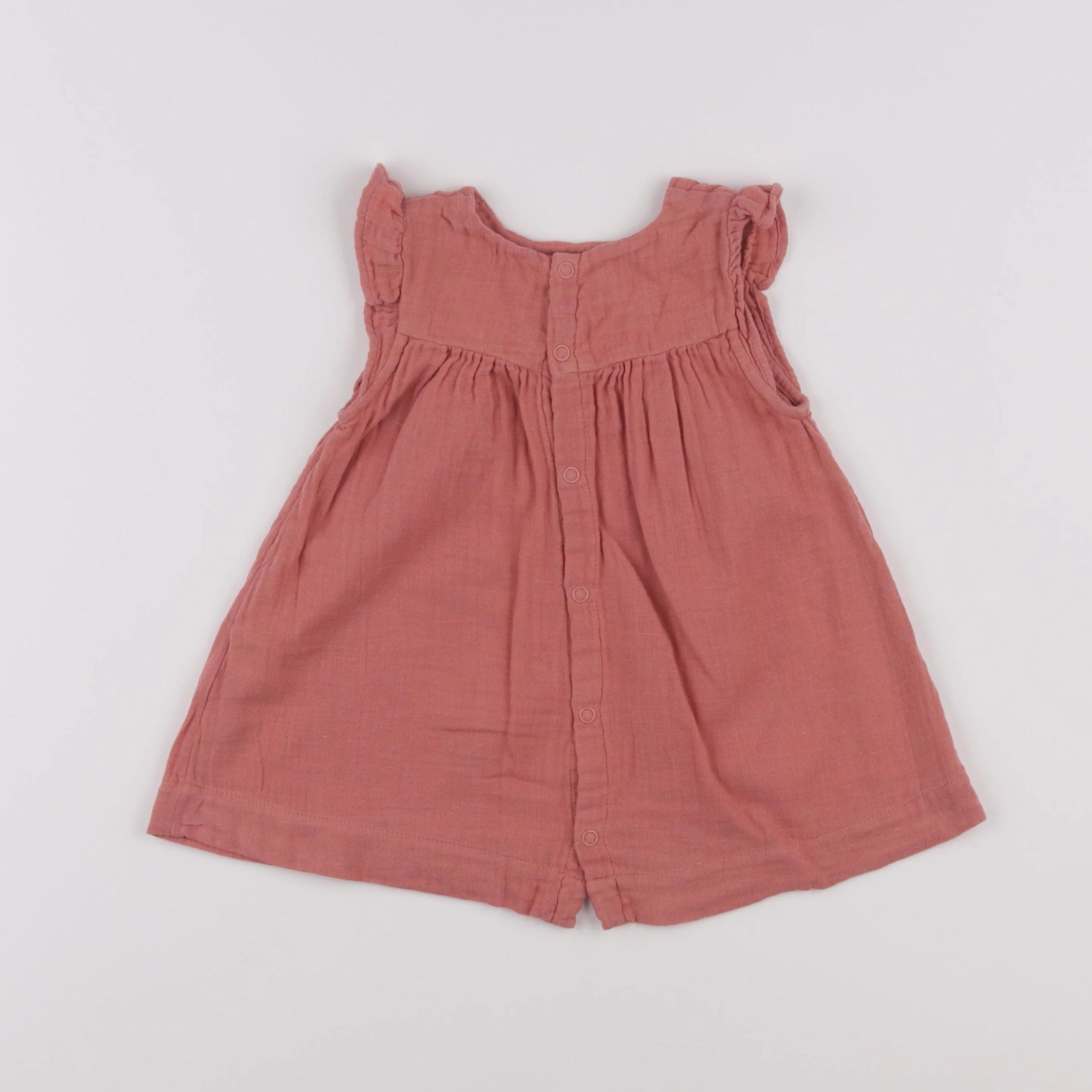 Petit Bateau - robe rose - 6 mois