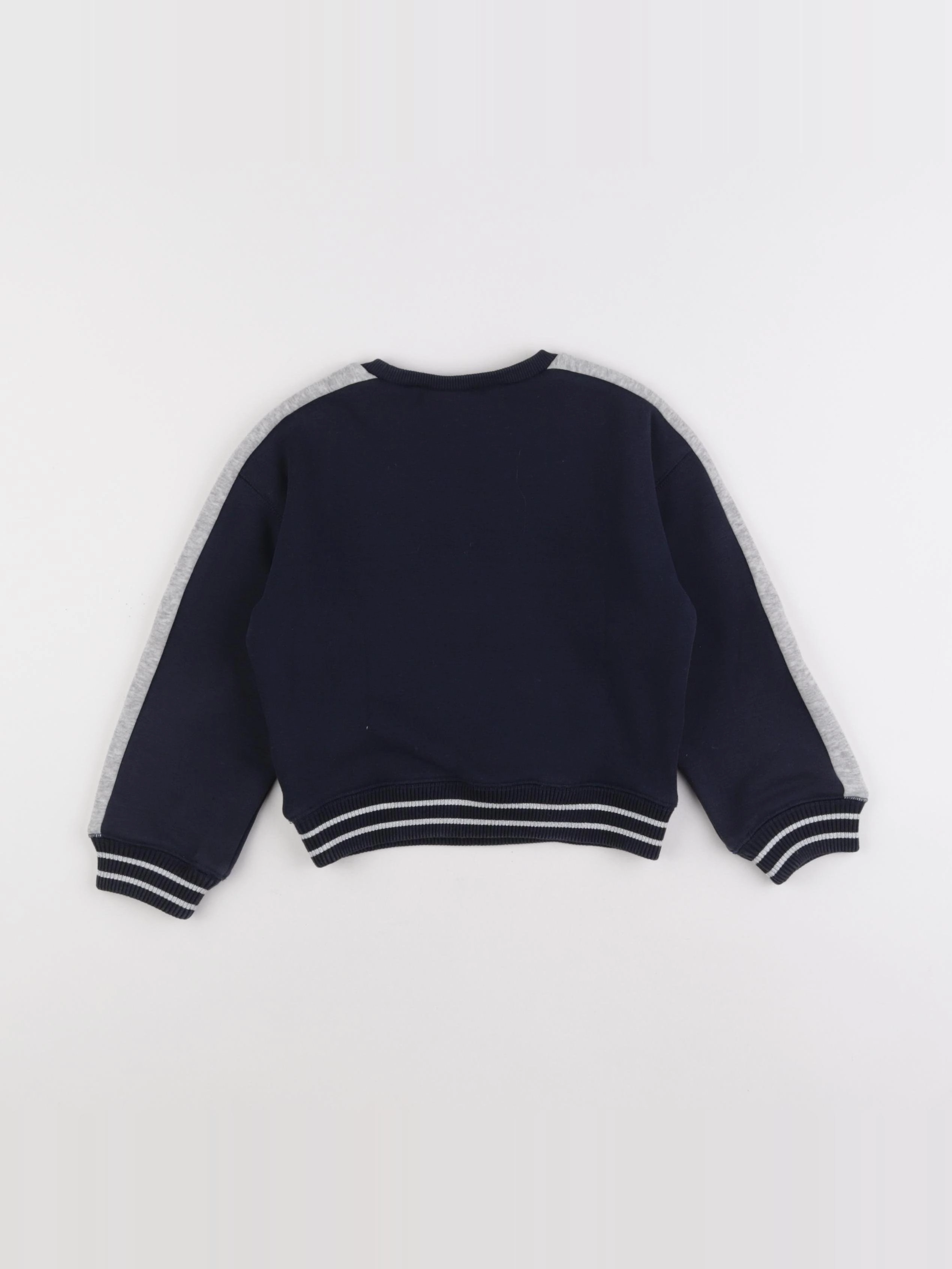 IKKS - sweat bleu - 4 ans