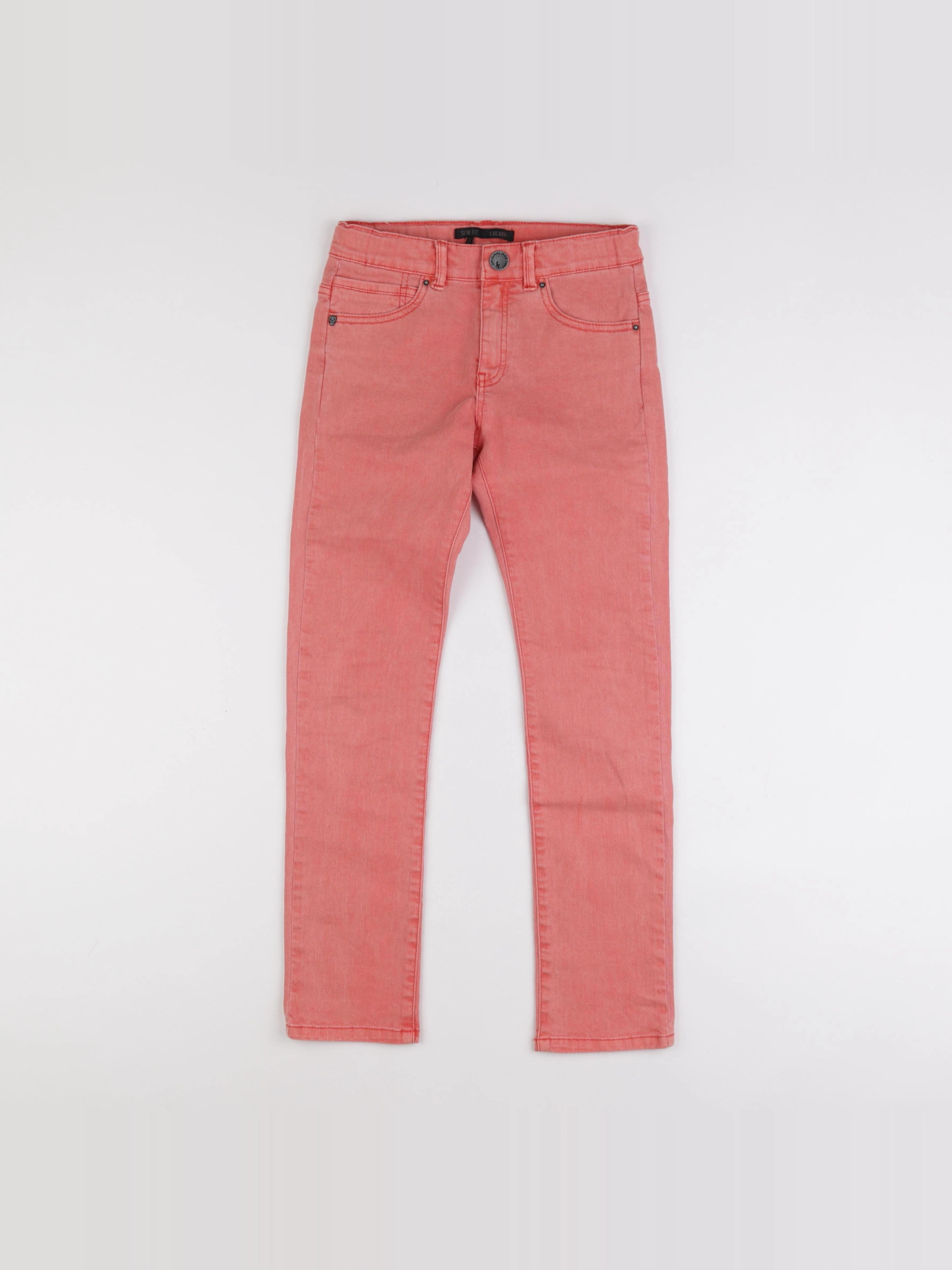 IKKS - jean orange - 10 ans