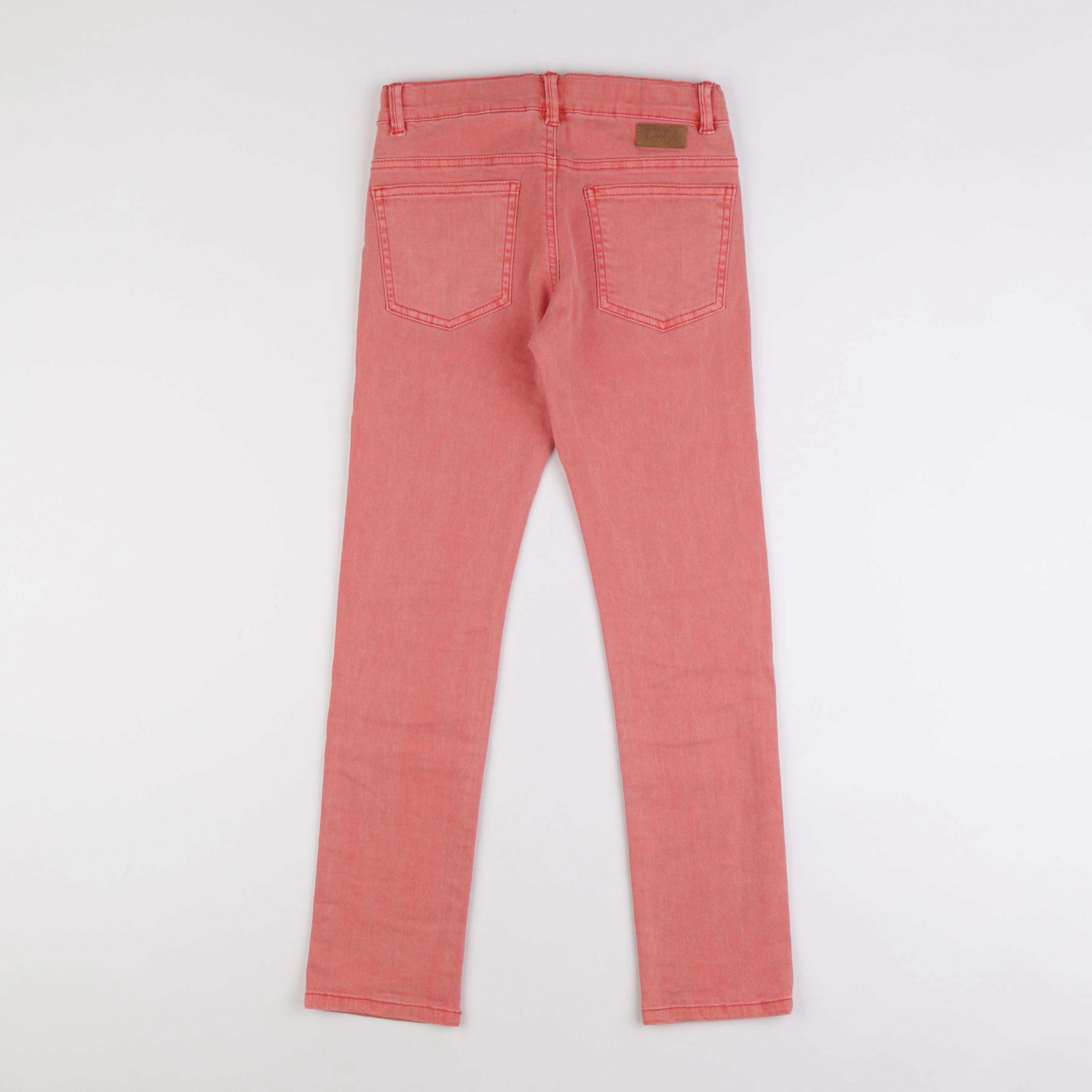 IKKS - jean orange - 10 ans