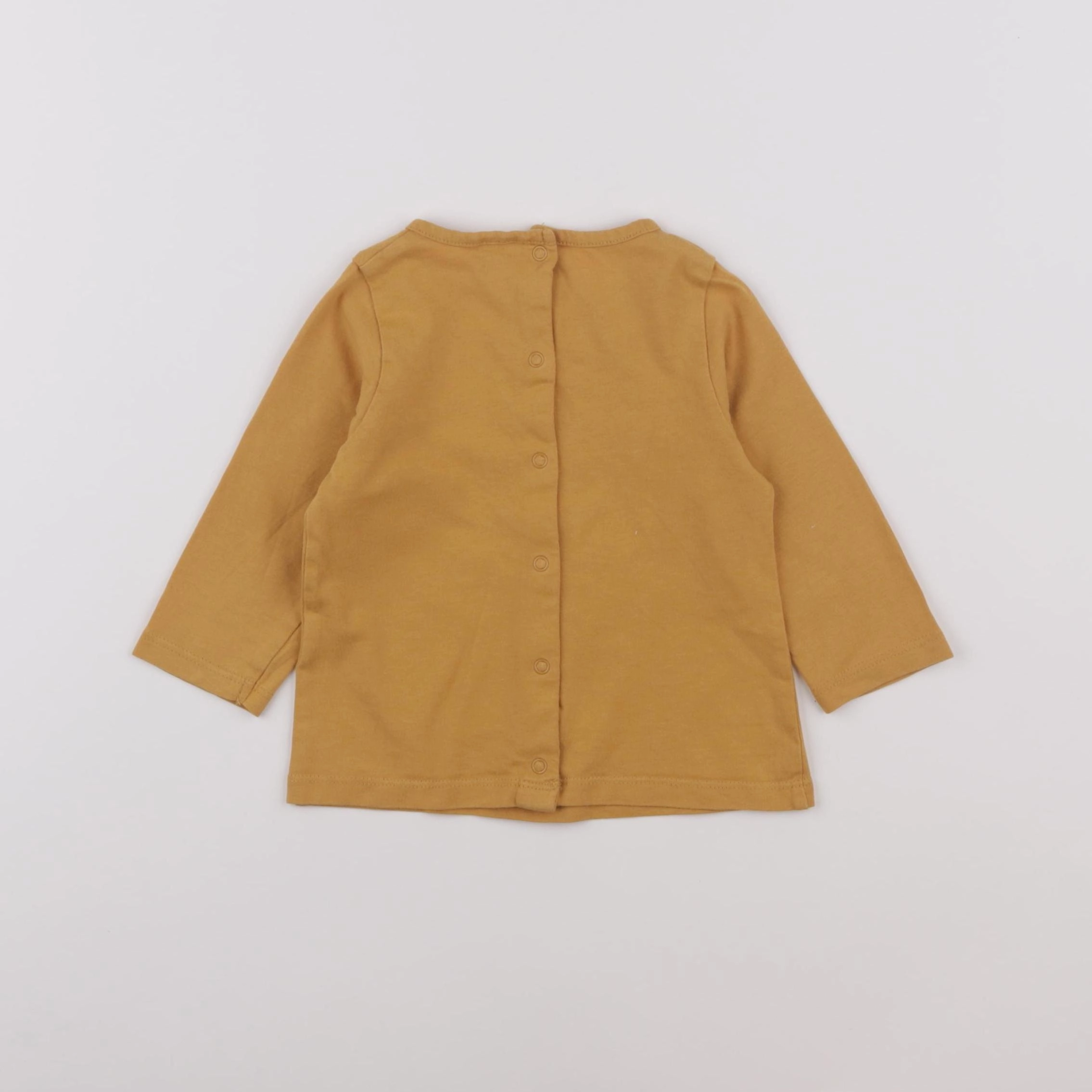 Tape à l'oeil - tee-shirt jaune - 12 mois