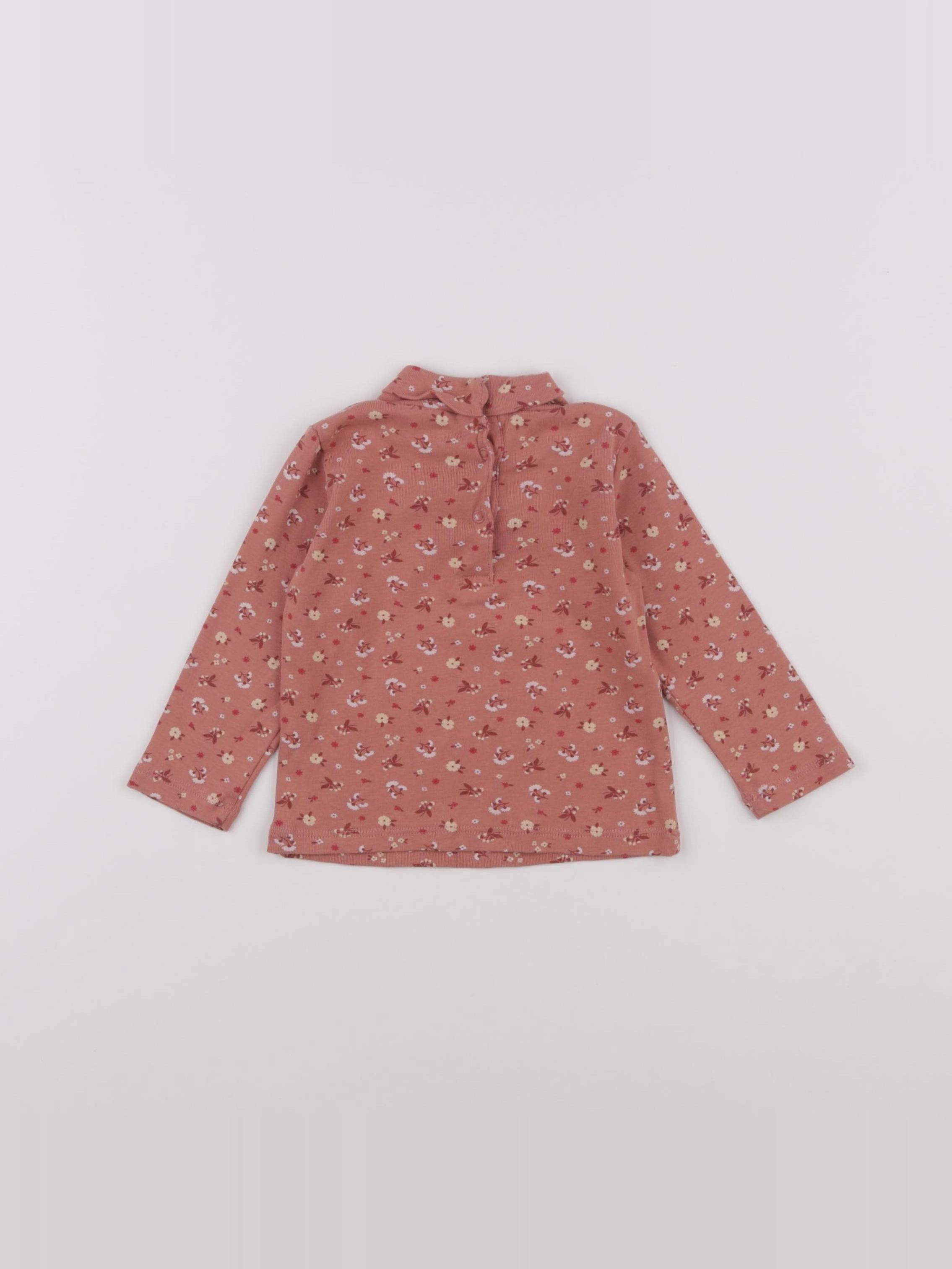 Boutchou - sous-pull rose - 12 mois