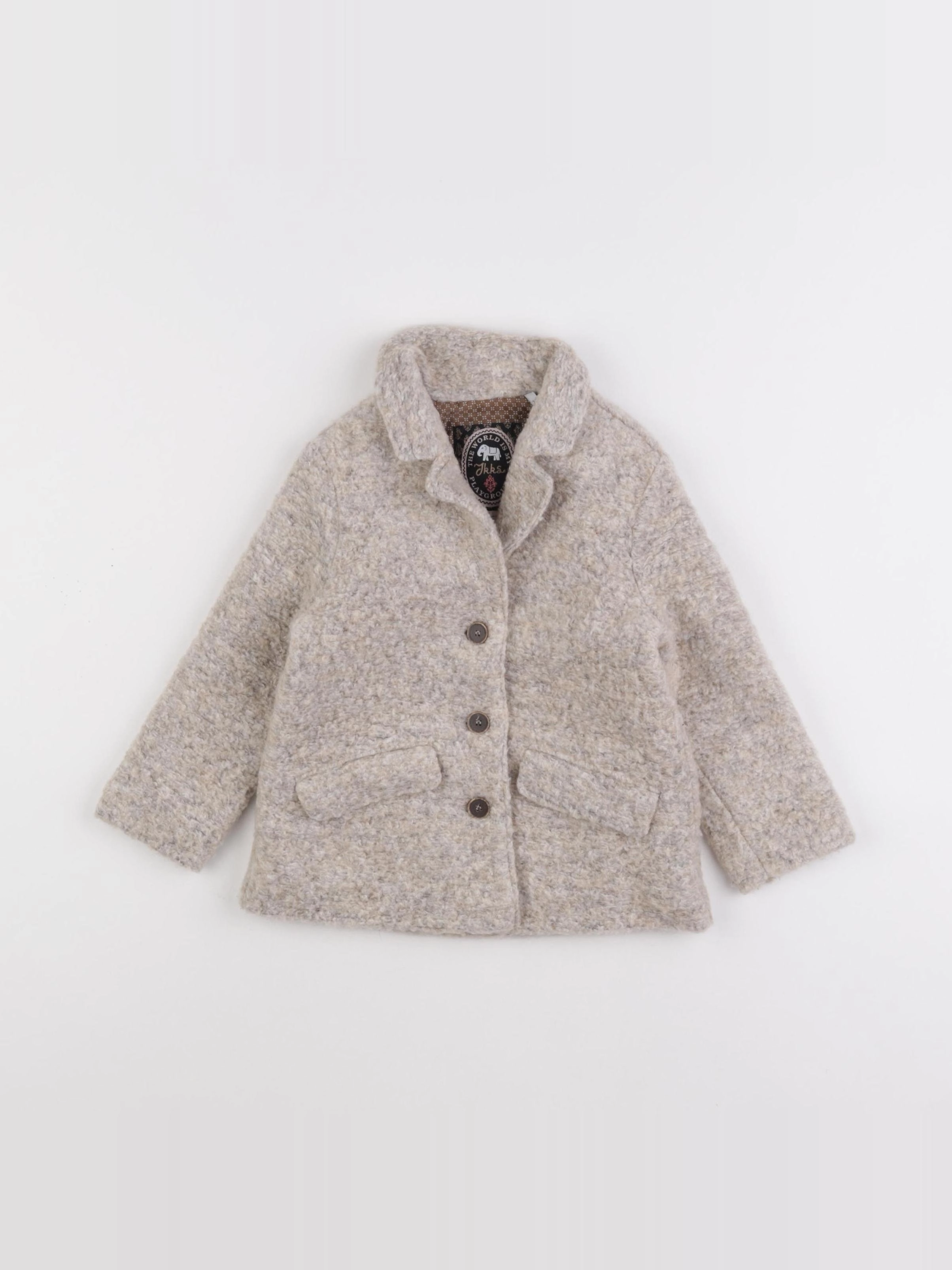 IKKS - veste beige - 2 ans