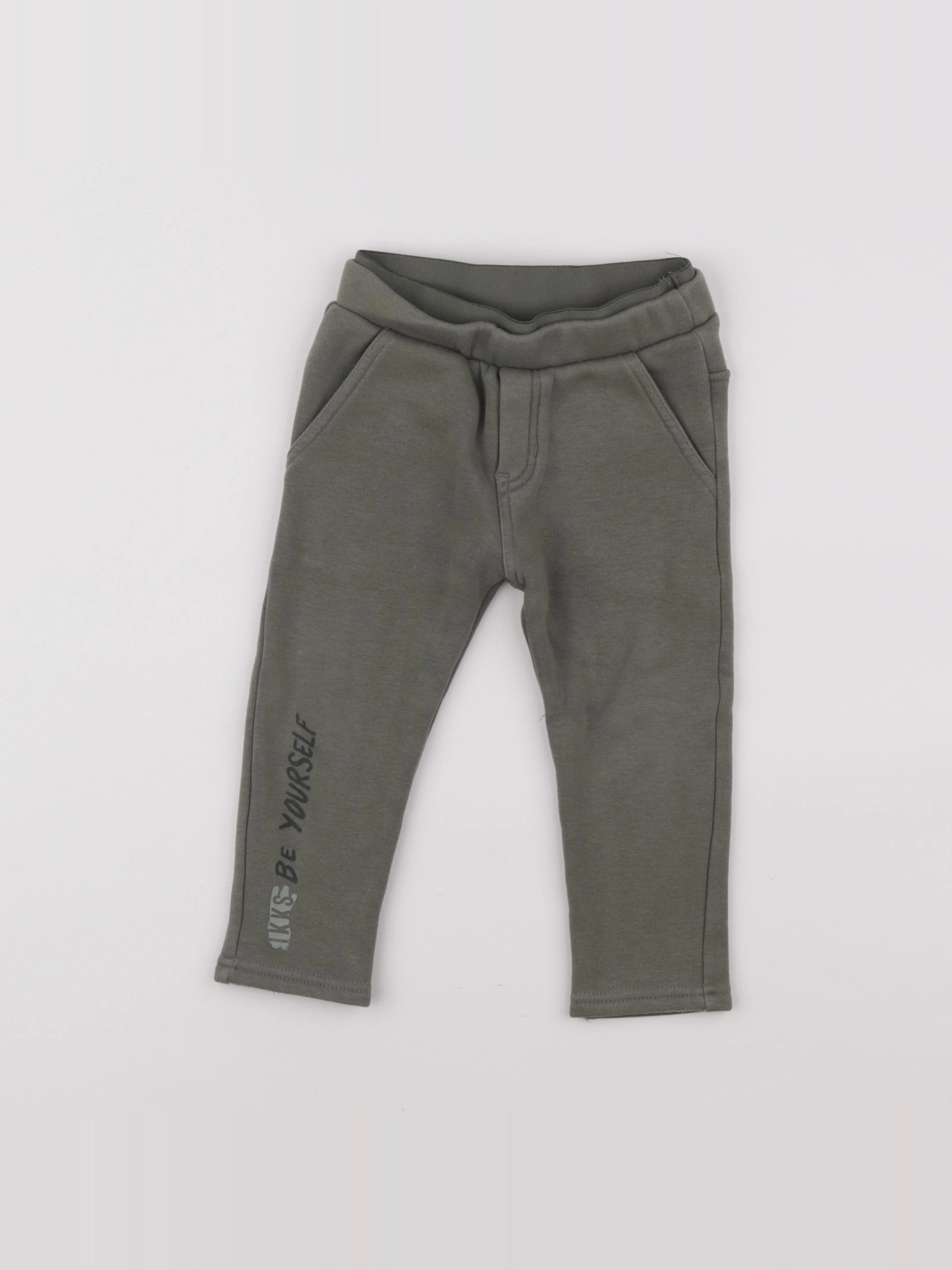 IKKS - pantalon vert - 2 ans