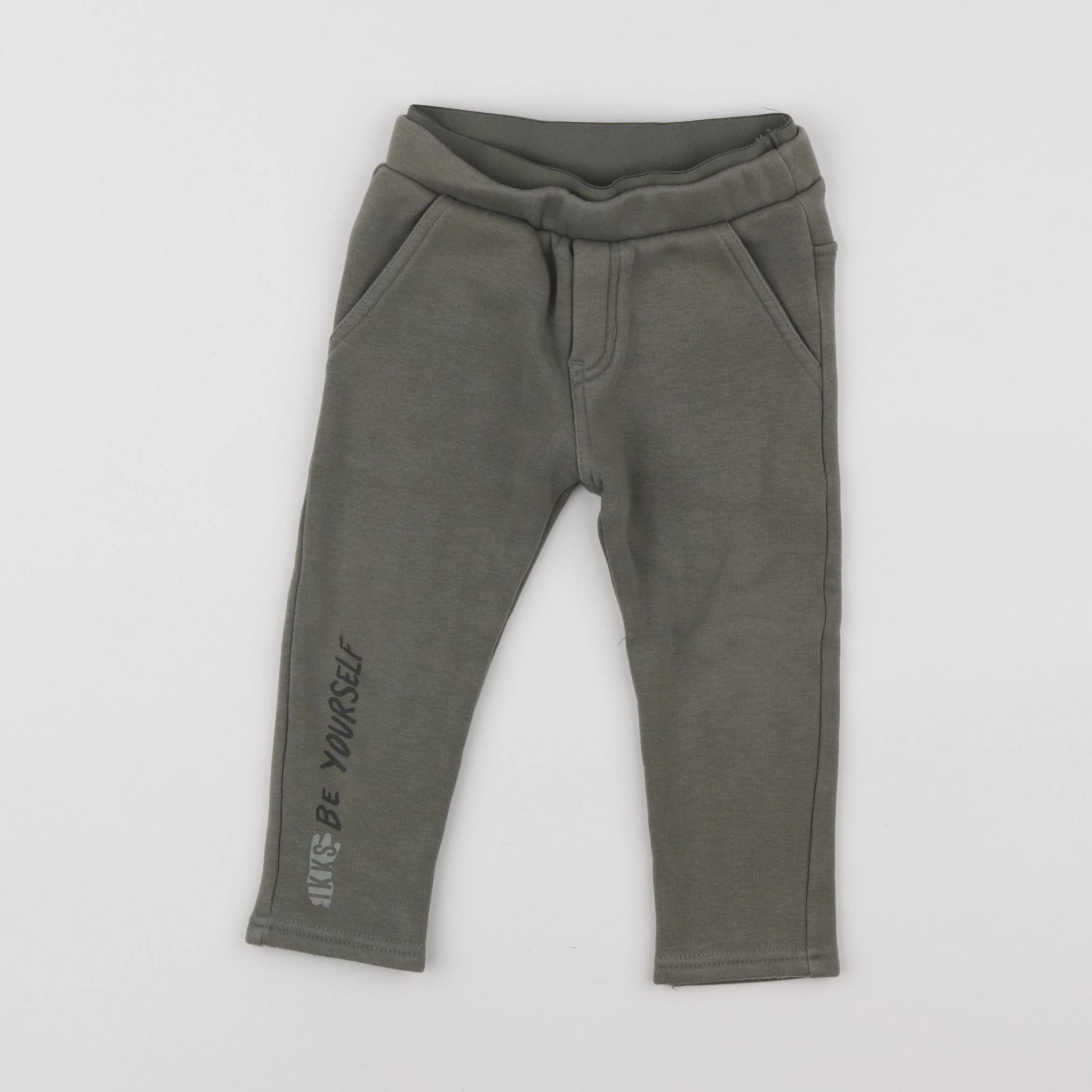IKKS - pantalon vert - 2 ans