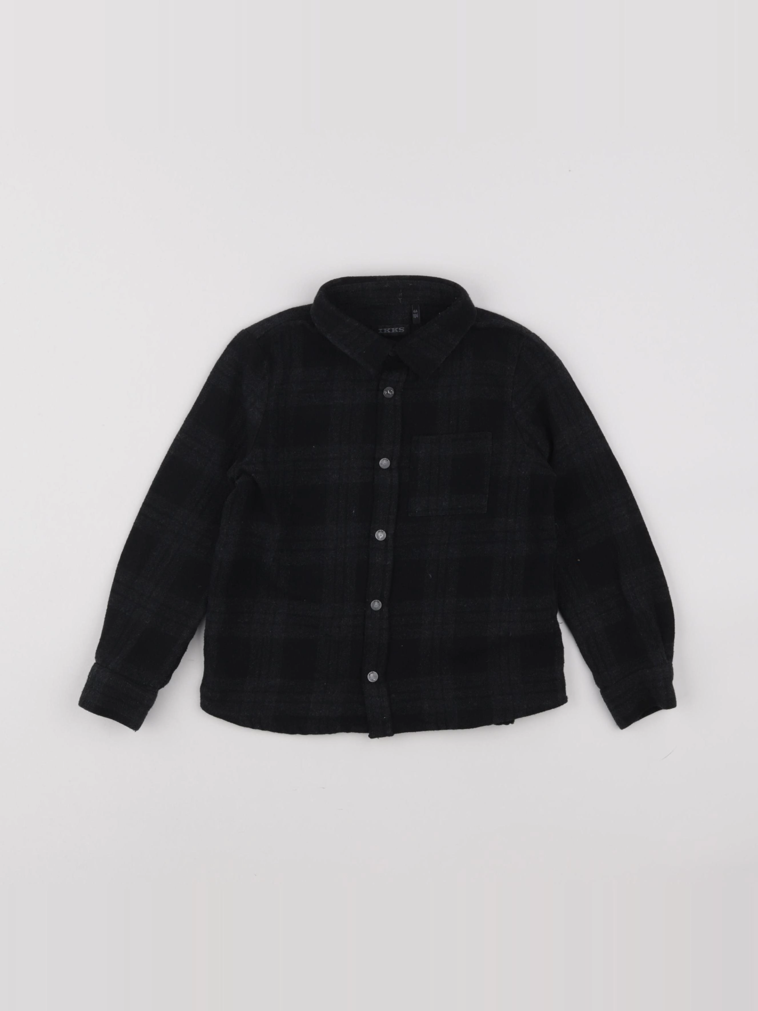 IKKS - chemise bleu - 4 ans