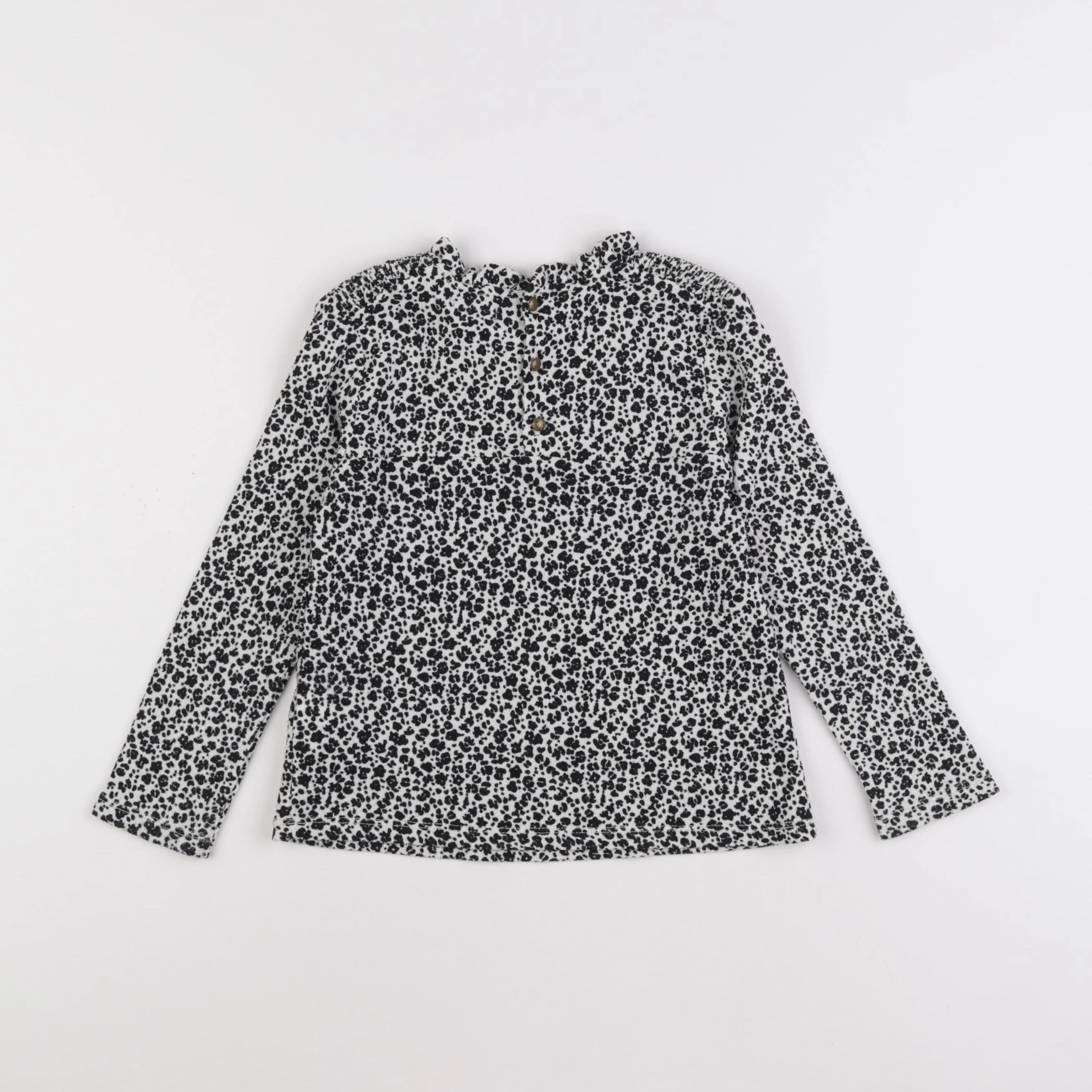IKKS - blouse blanc, noir - 4 ans