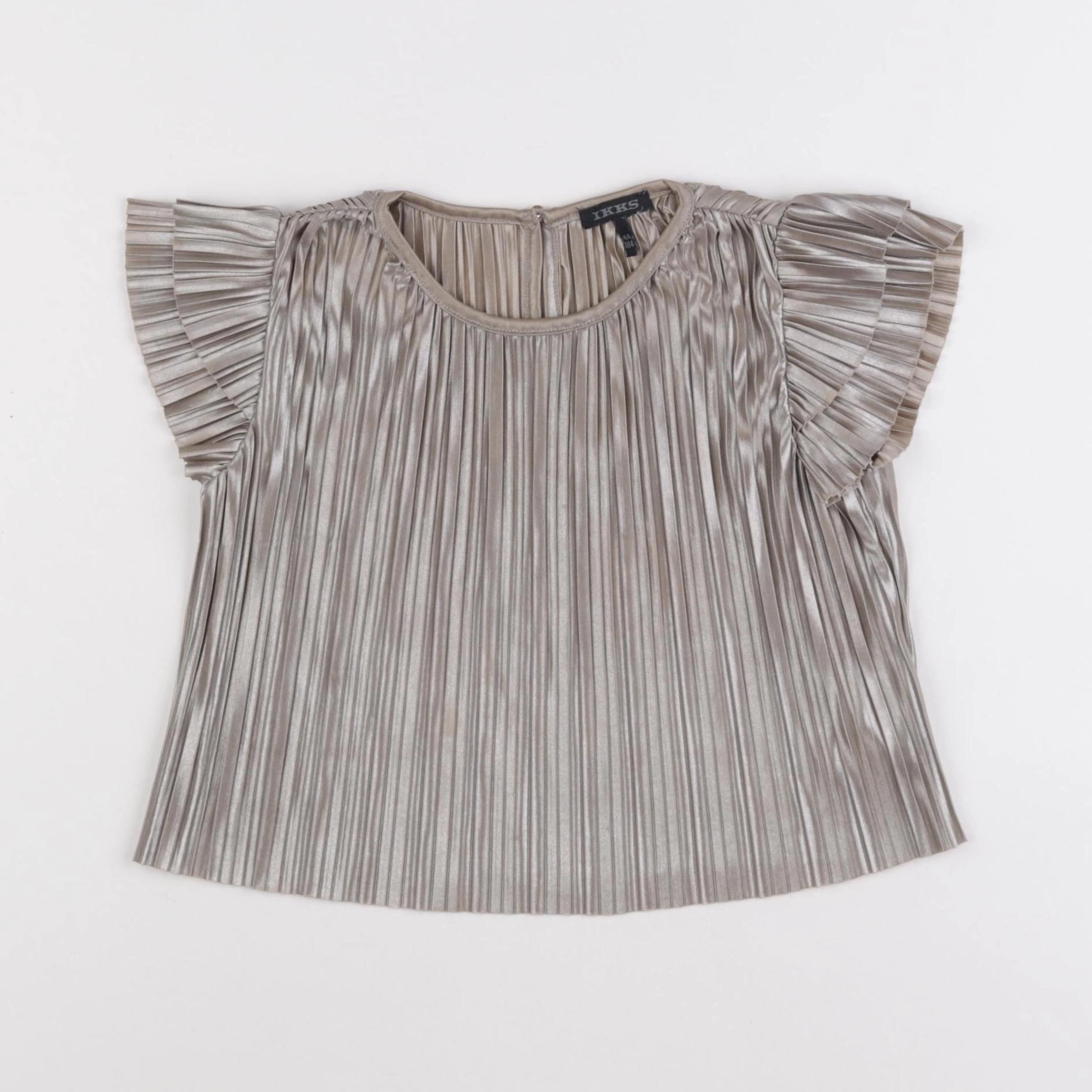 IKKS - blouse bronze - 4 ans