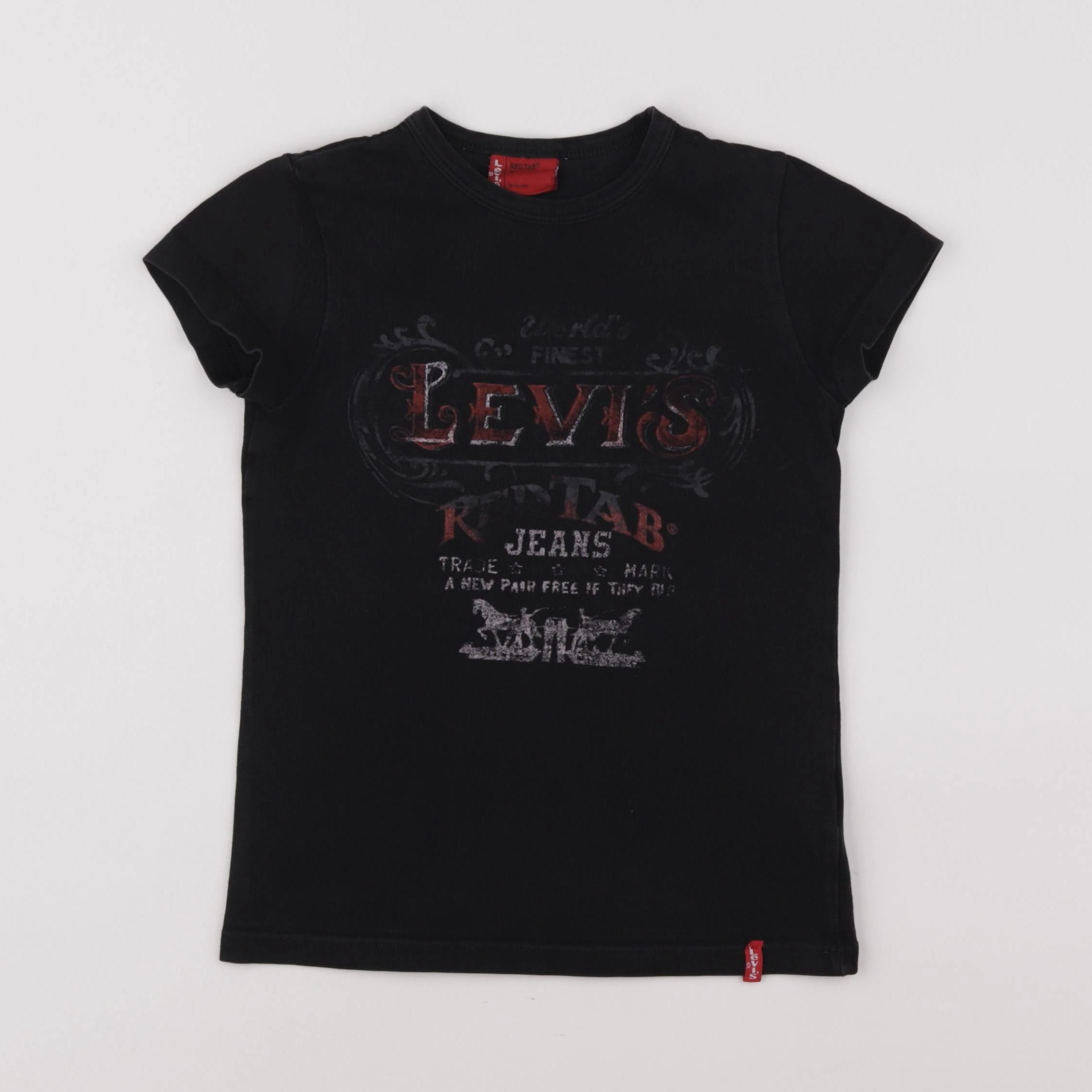 Levi's - tee-shirt noir - 8 ans