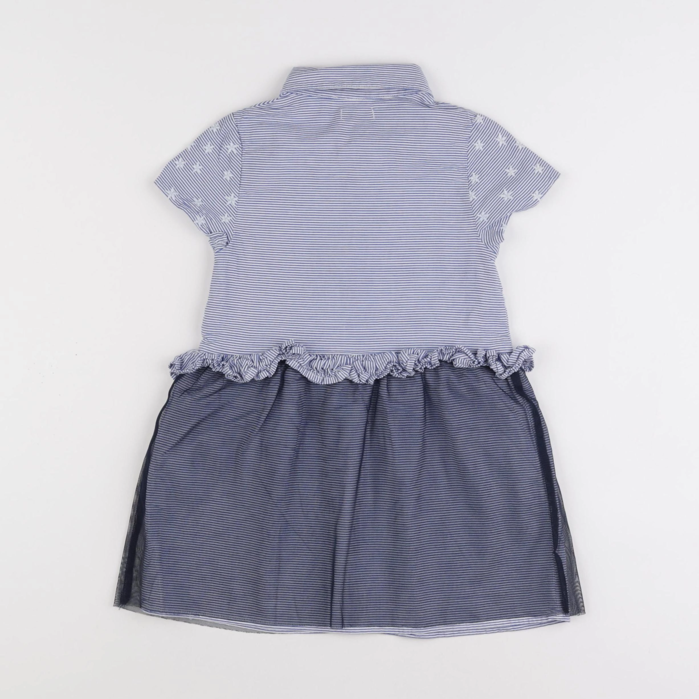 IKKS - robe bleu - 3 ans