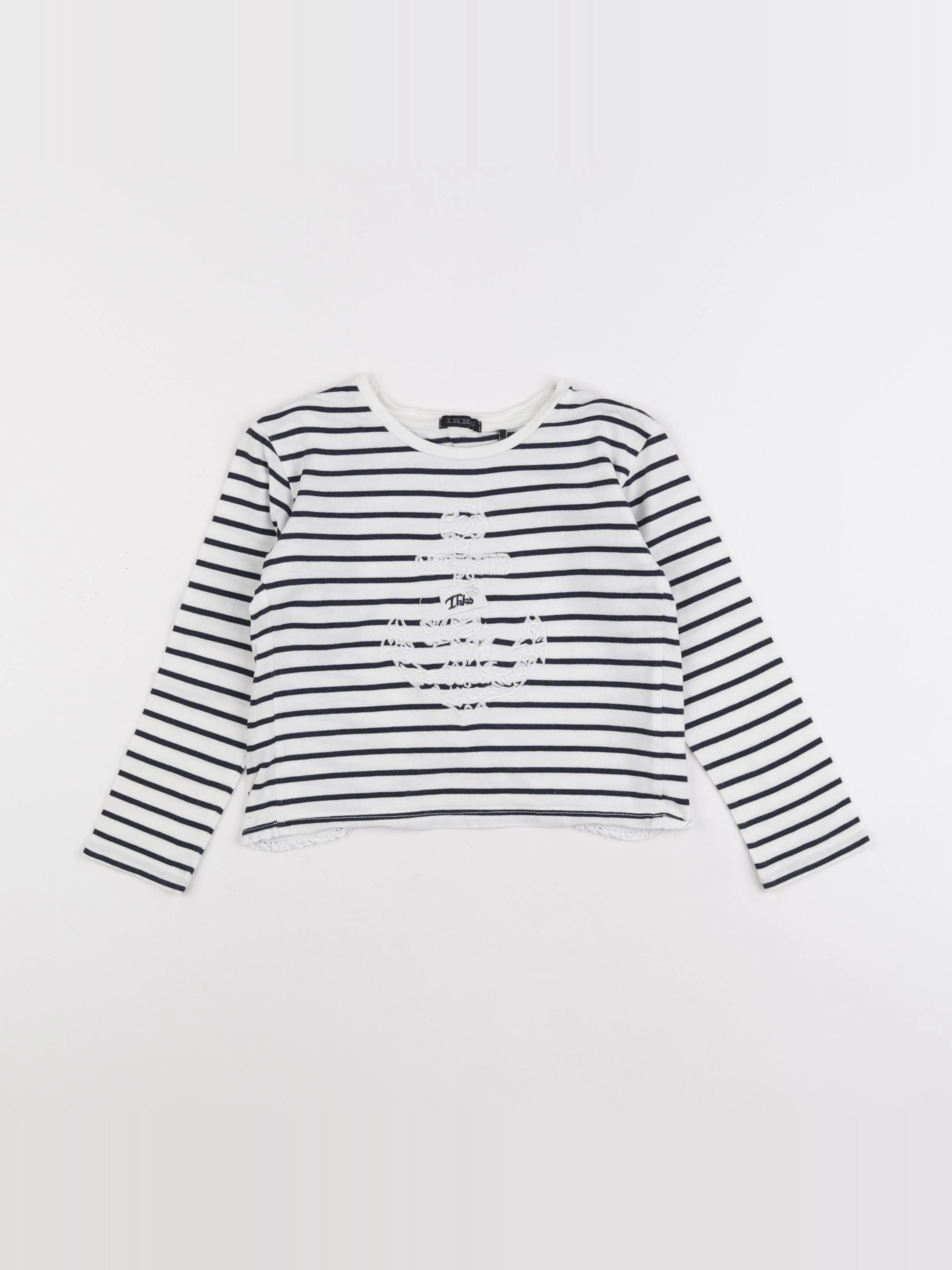 IKKS - tee-shirt blanc - 4 ans