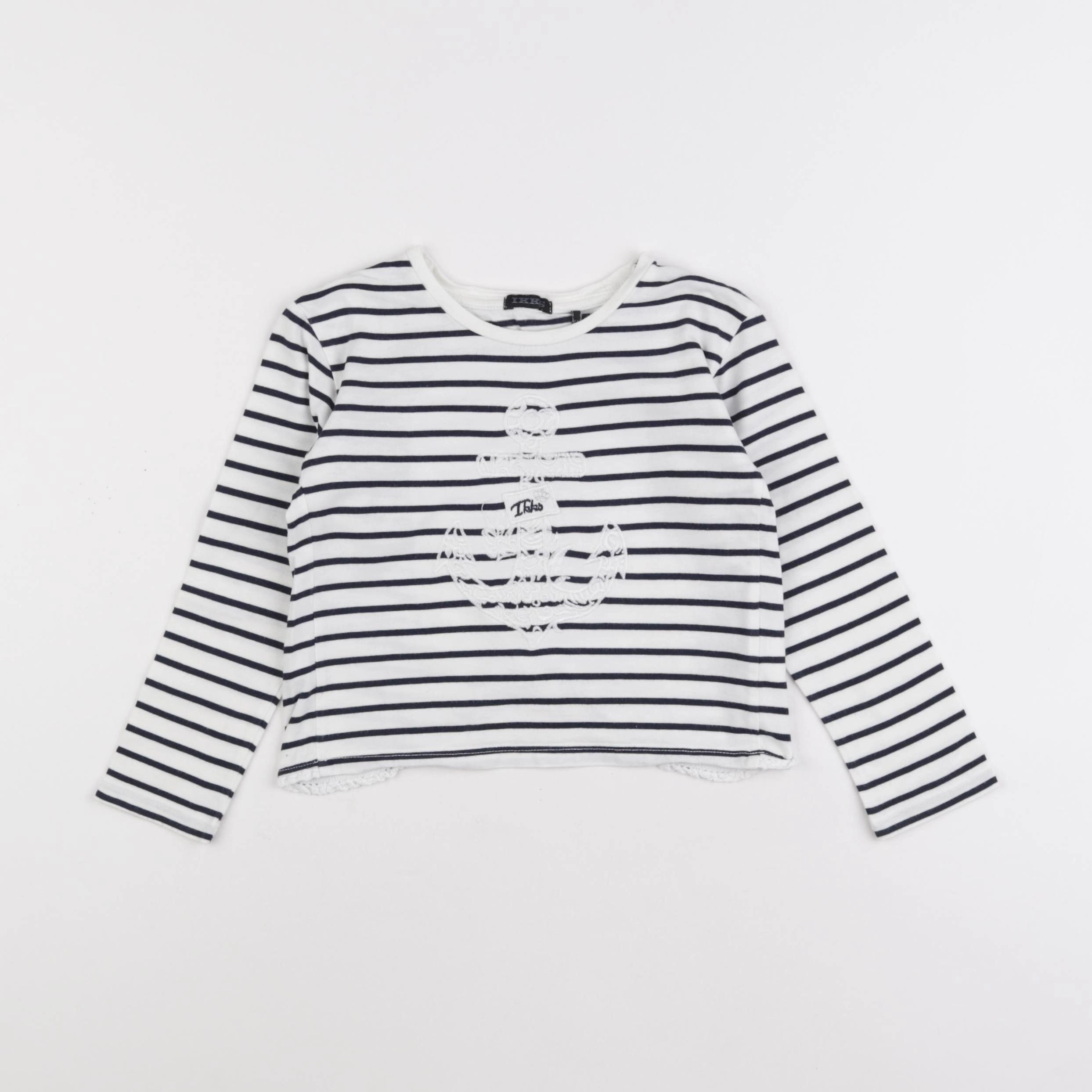 IKKS - tee-shirt blanc - 4 ans