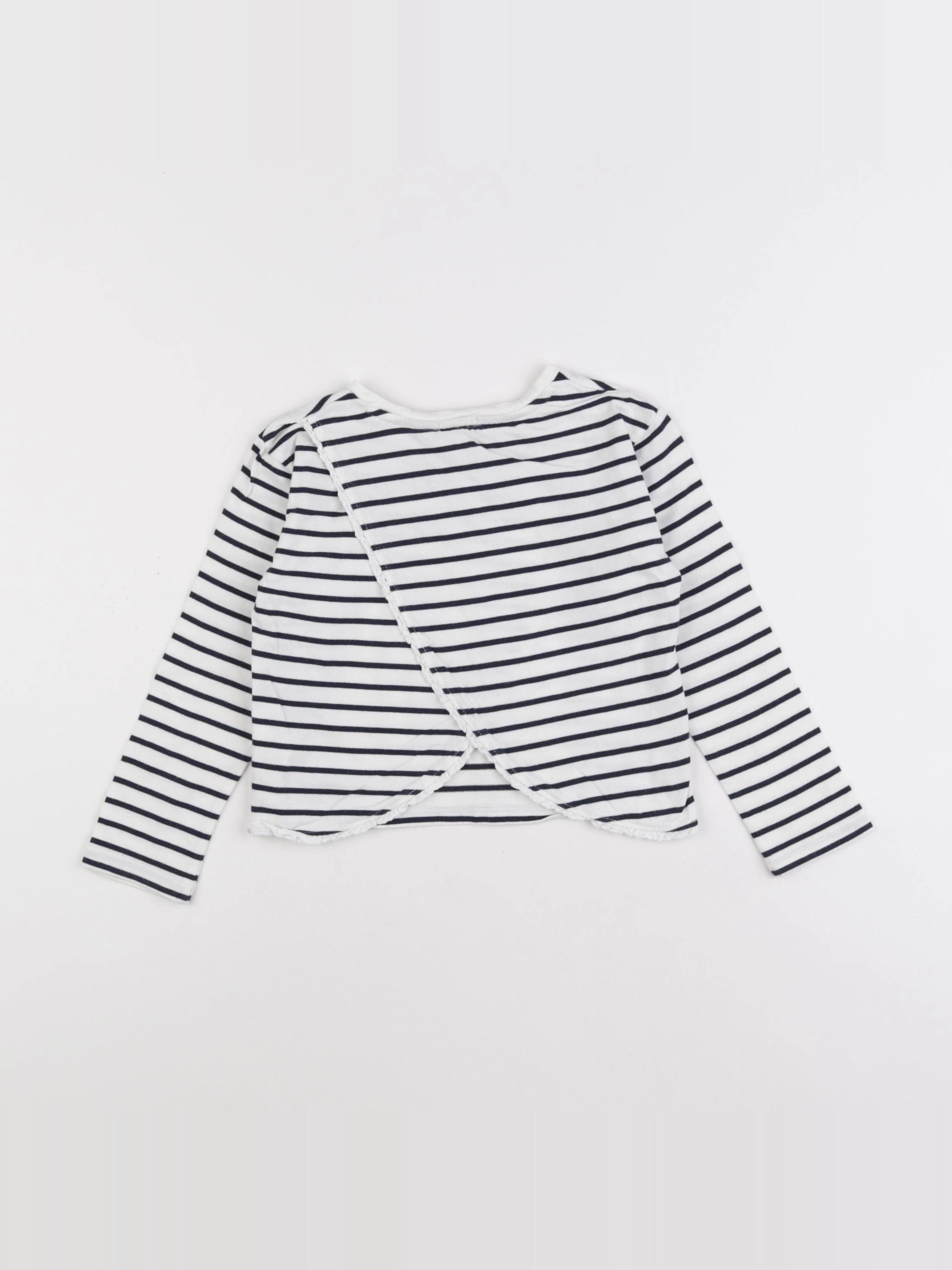 IKKS - tee-shirt blanc - 4 ans