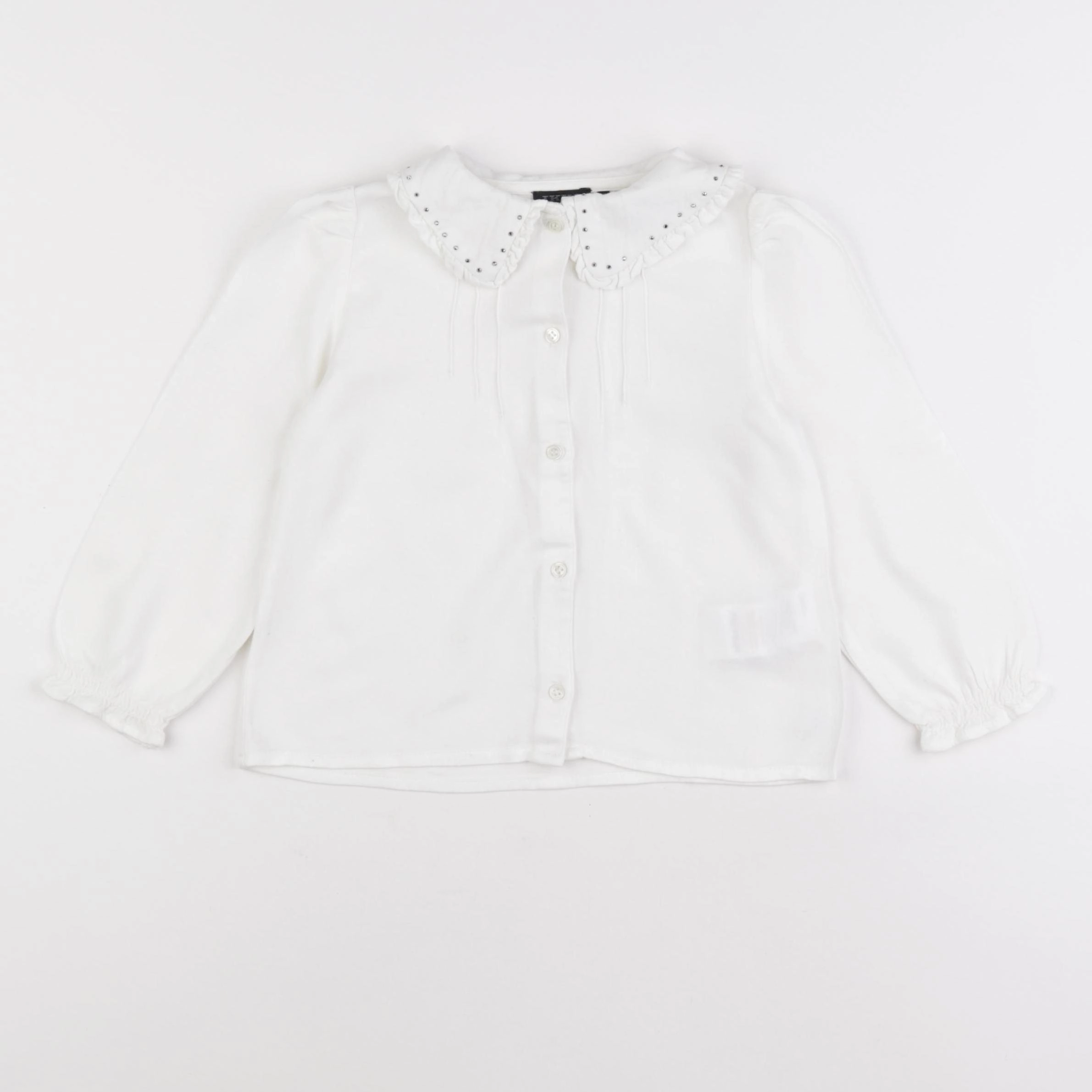 IKKS - blouse blanc - 4 ans