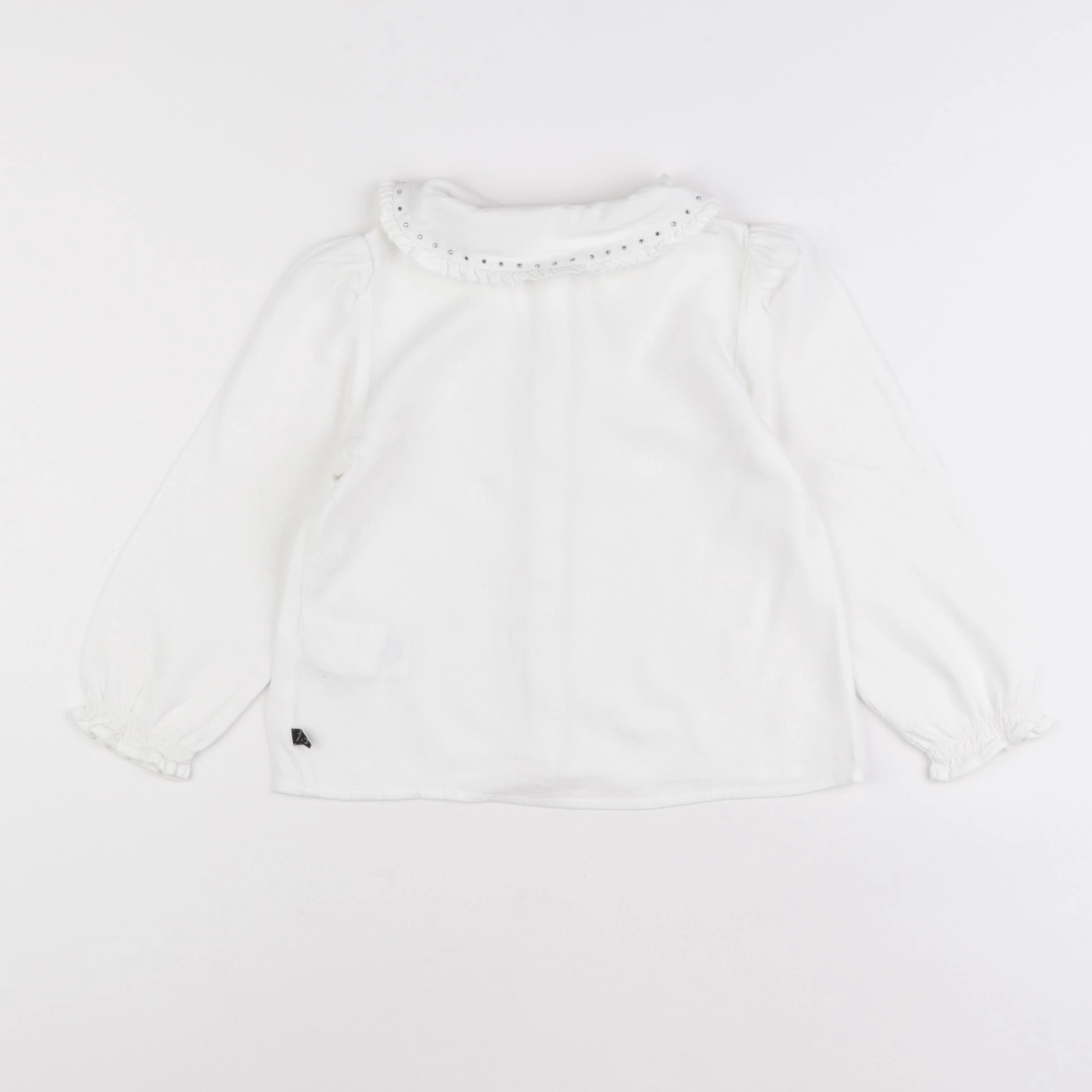 IKKS - blouse blanc - 4 ans