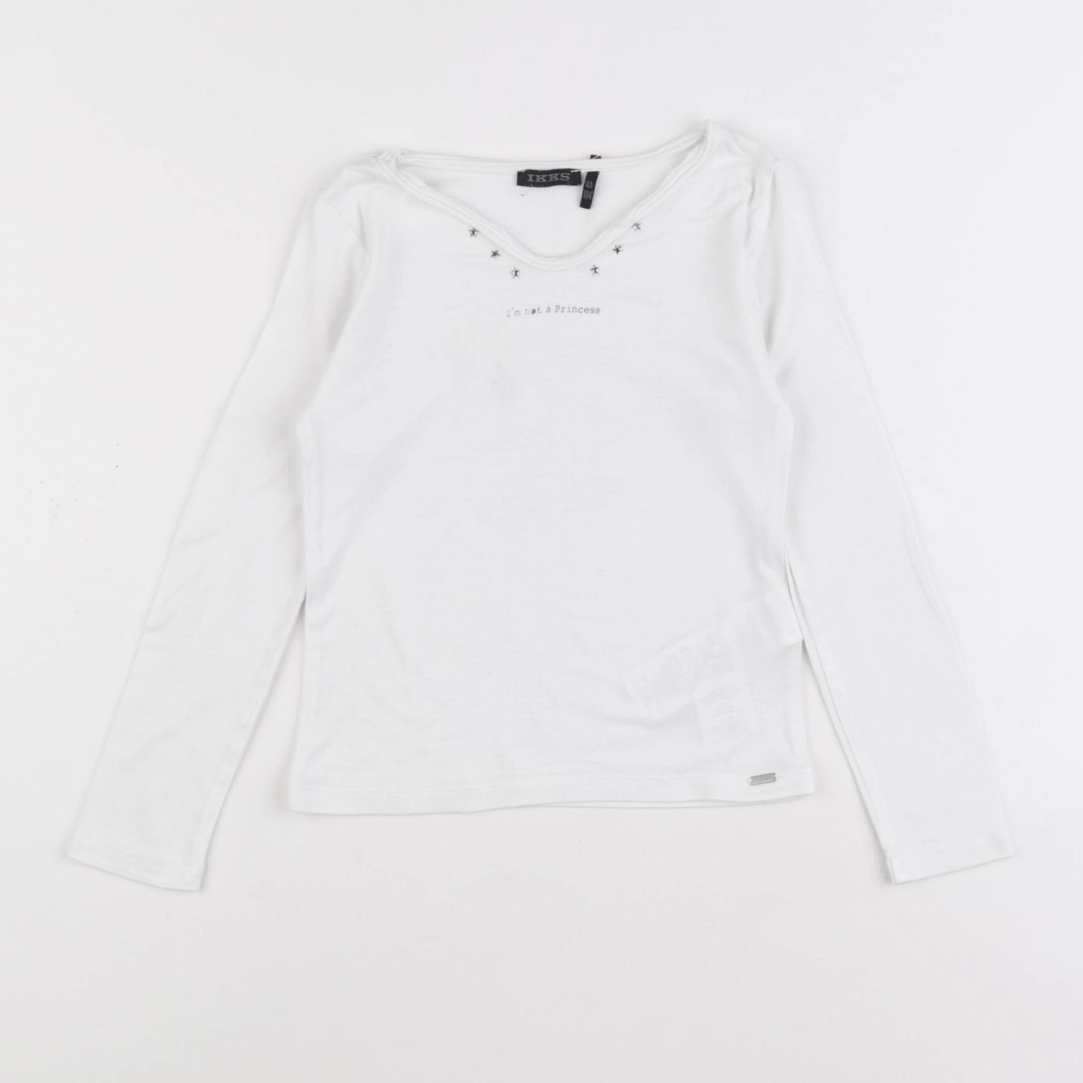 IKKS - tee-shirt blanc - 4 ans