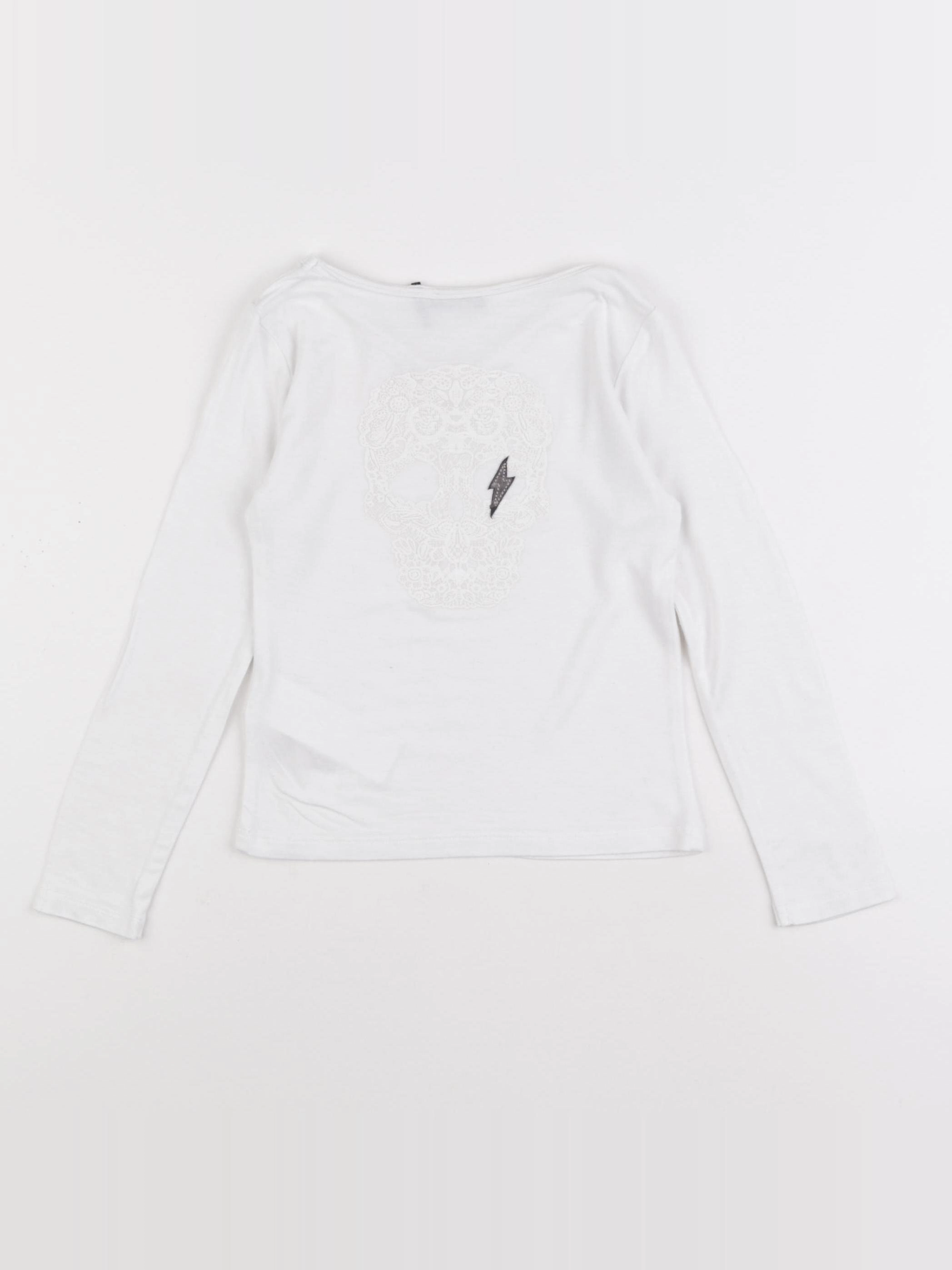 IKKS - tee-shirt blanc - 4 ans