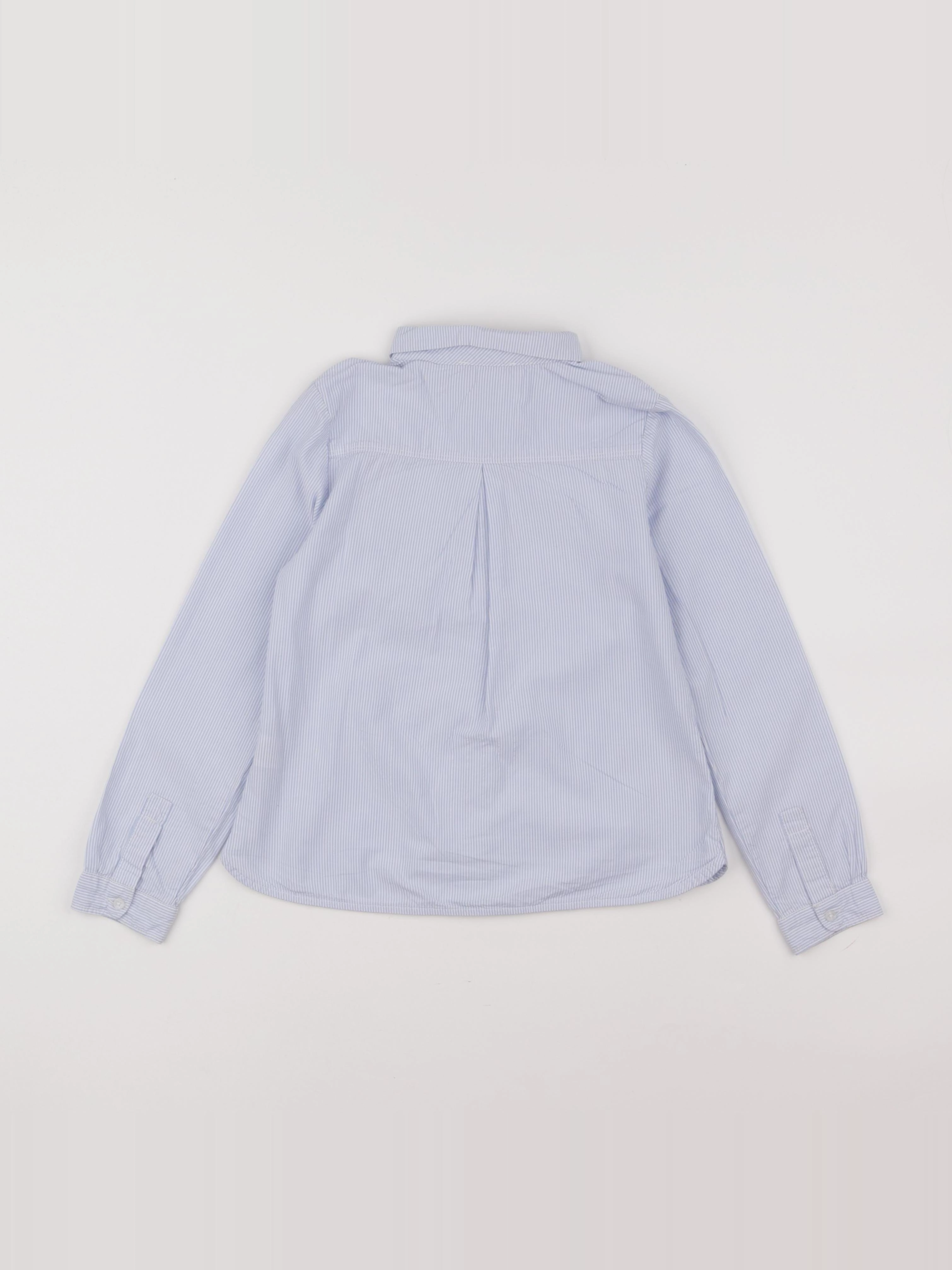 Okaidi - blouse bleu, argent - 8 ans