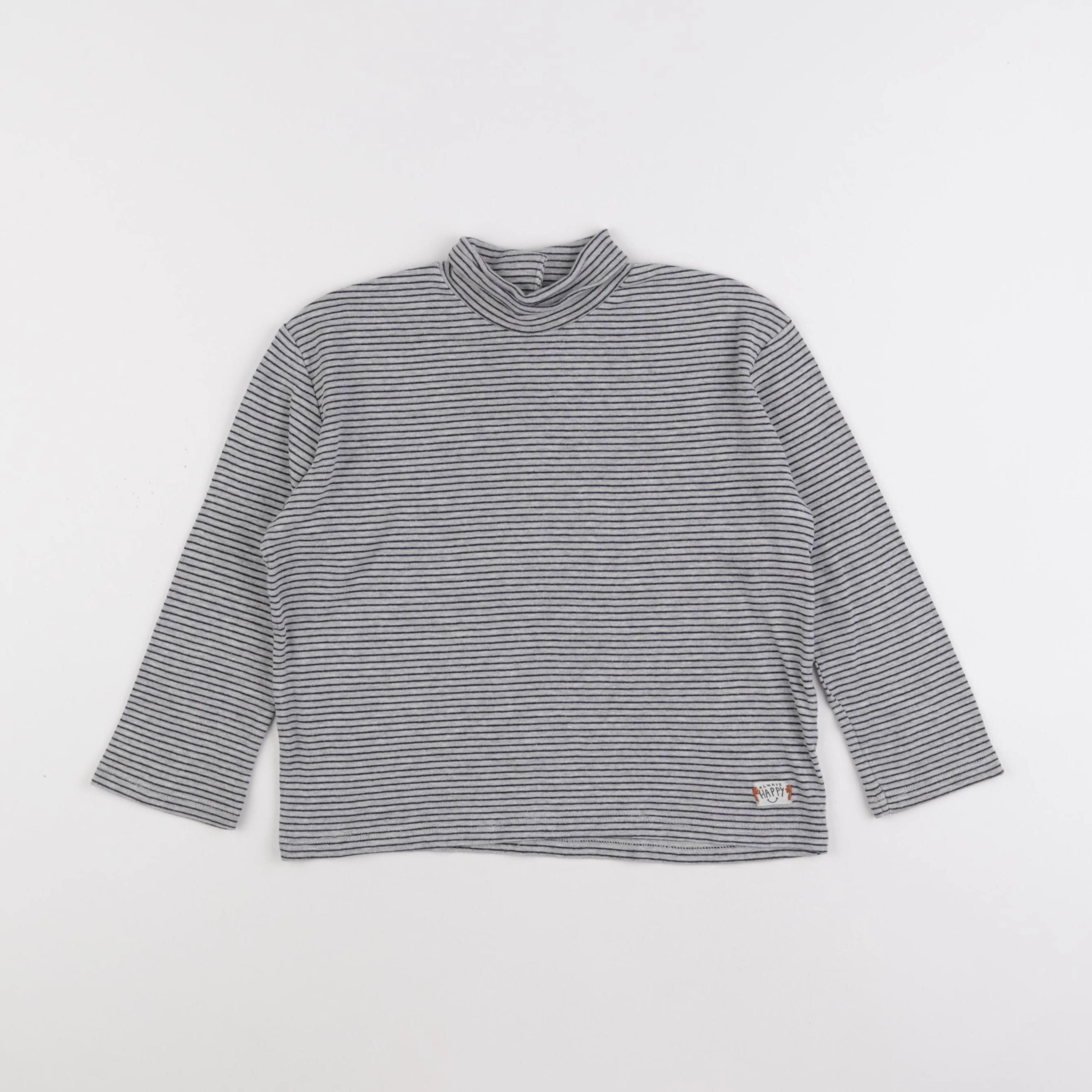 Zara - sous-pull gris - 4/5 ans