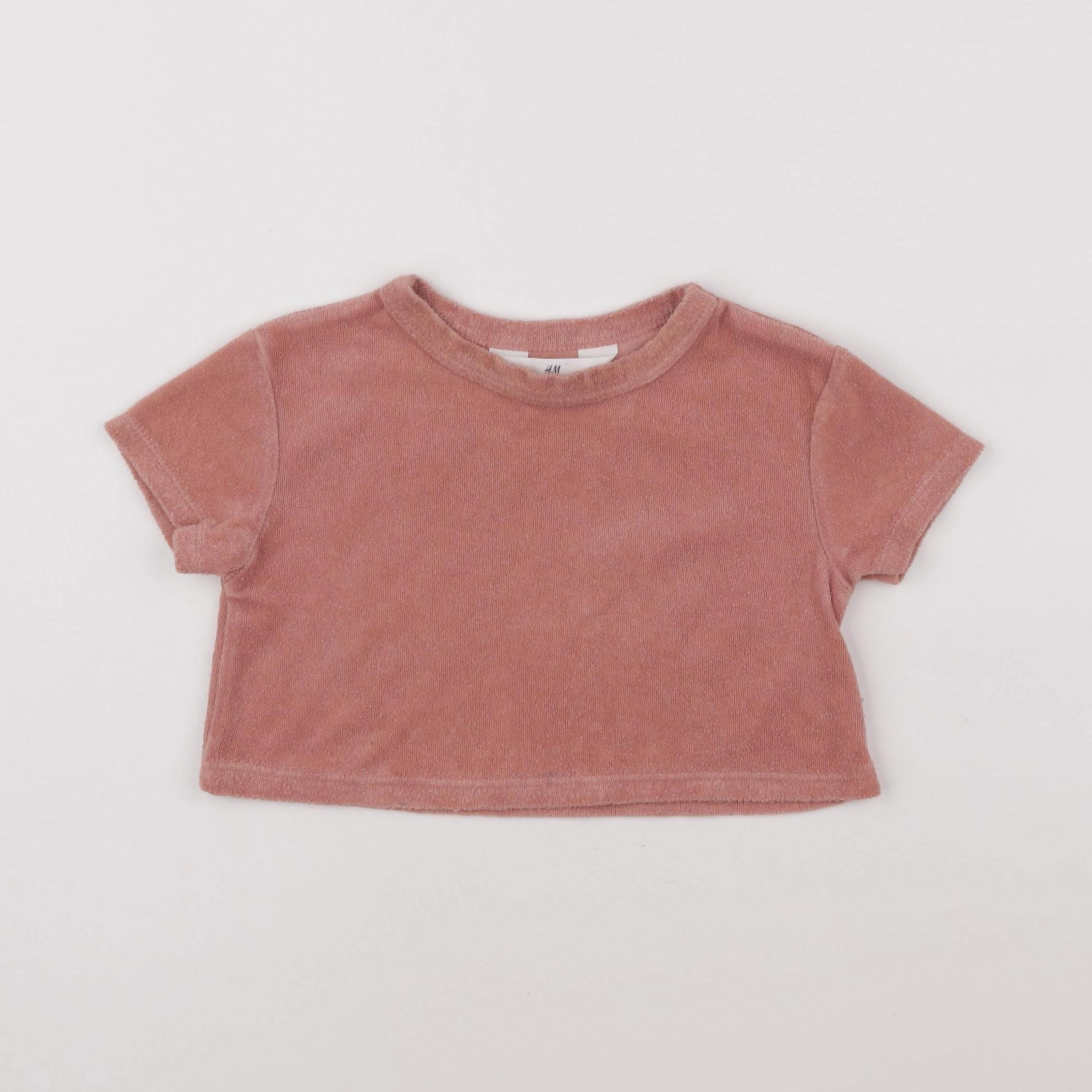 H&M - tee-shirt rose - 1 an à 2 ans