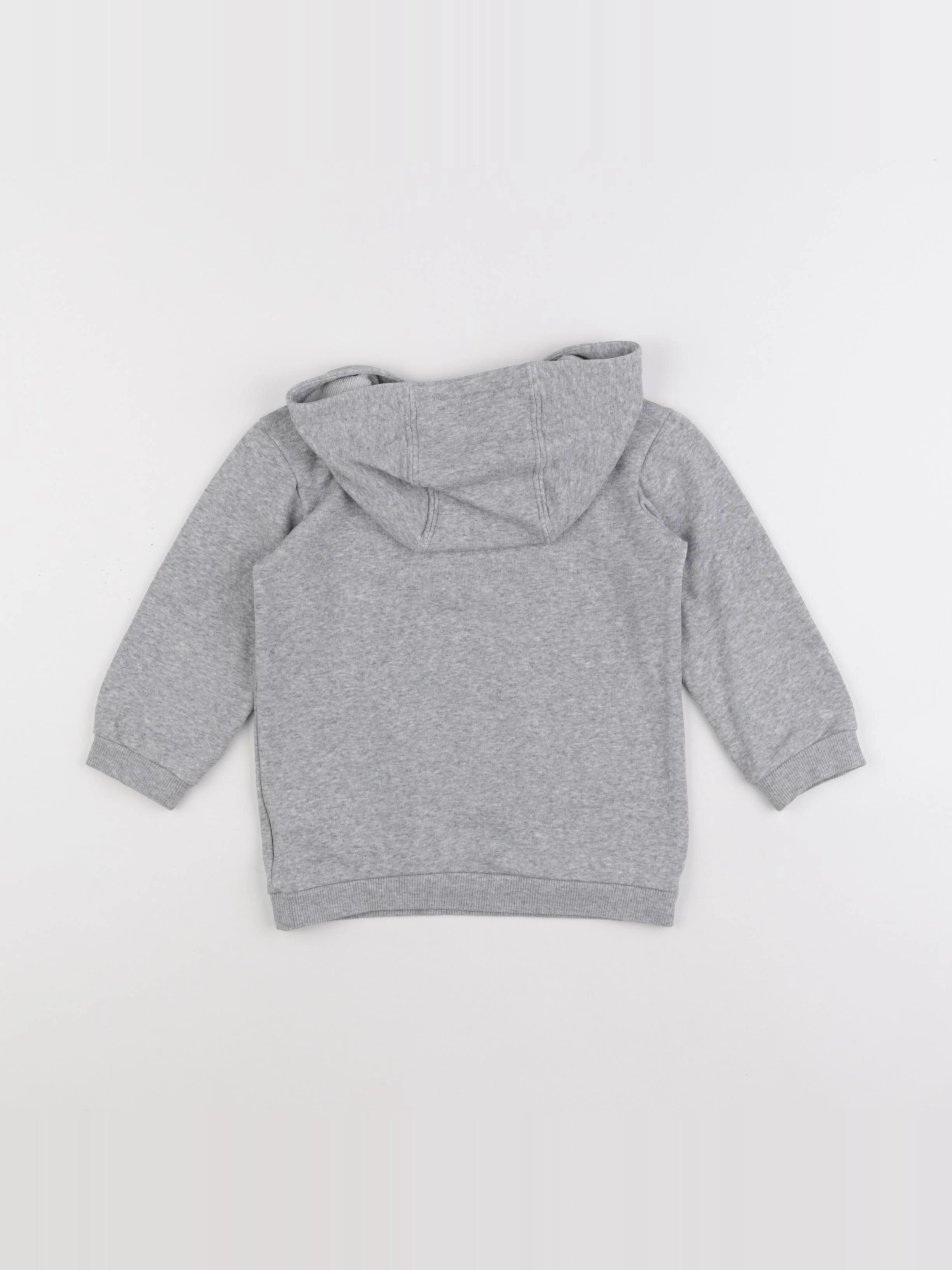 Adidas - robe gris - 9/12 mois