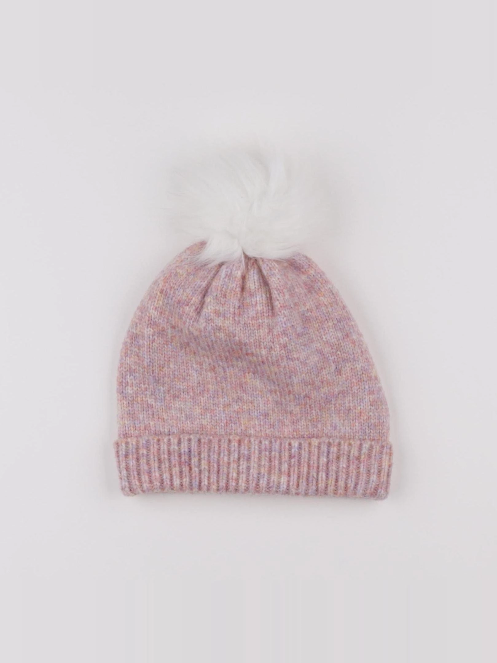 Vertbaudet - bonnet rose - 12/14 ans