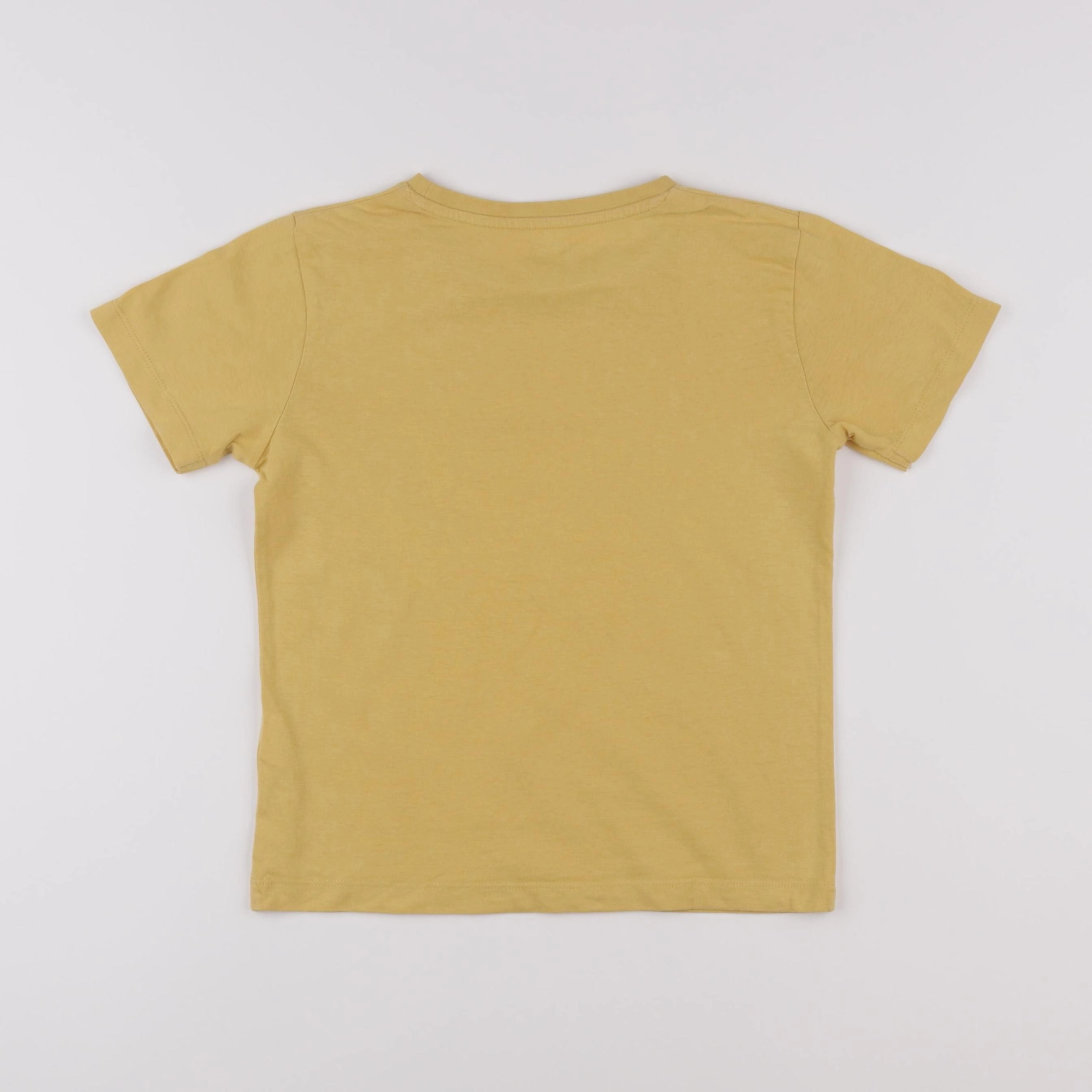 Vertbaudet - tee-shirt jaune - 8 ans