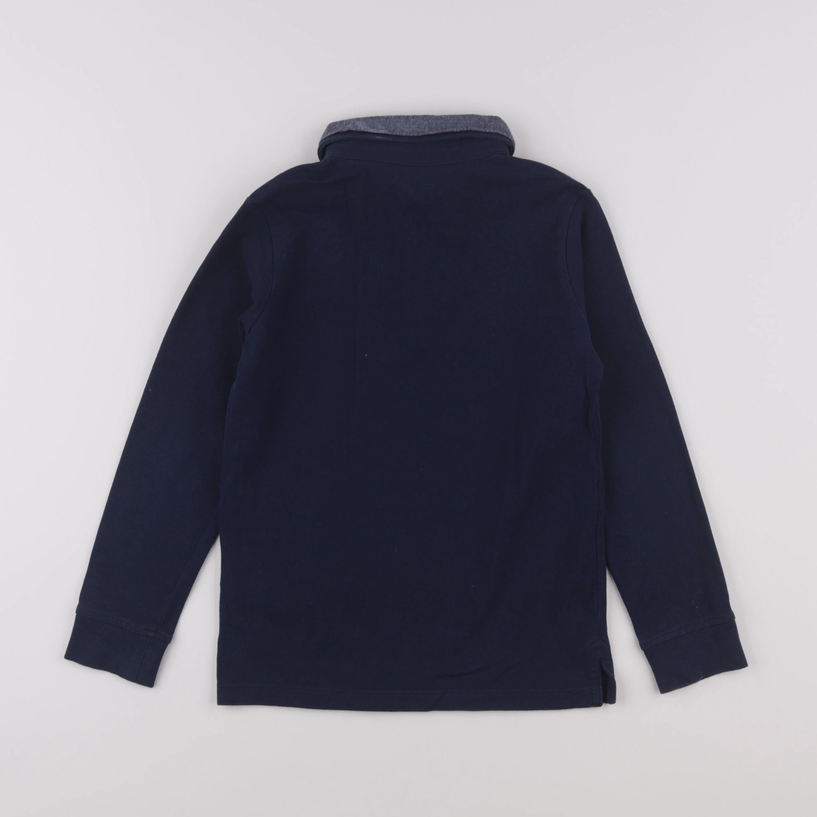 Vertbaudet - polo bleu - 8 ans