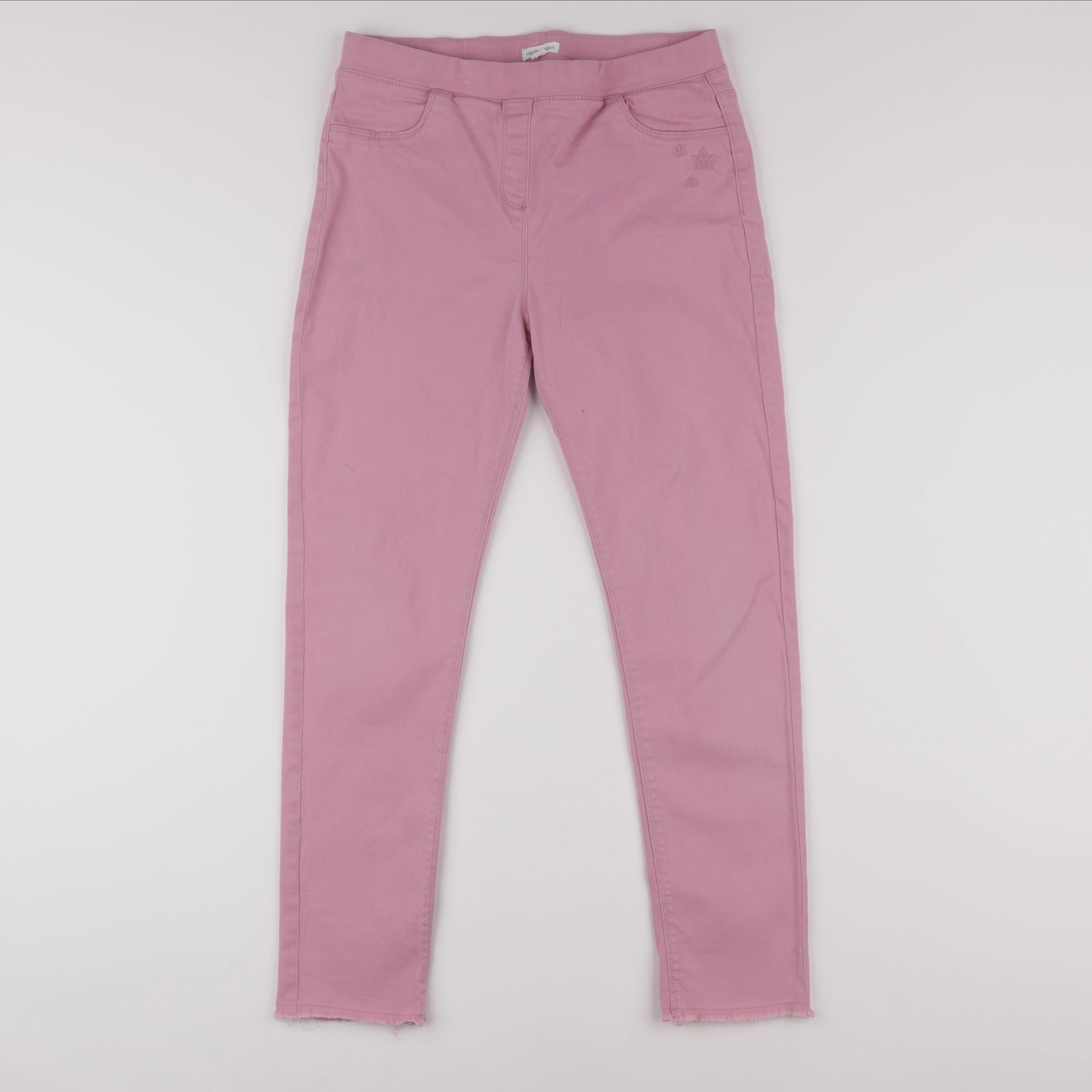 Vertbaudet - jegging rose - 14 ans