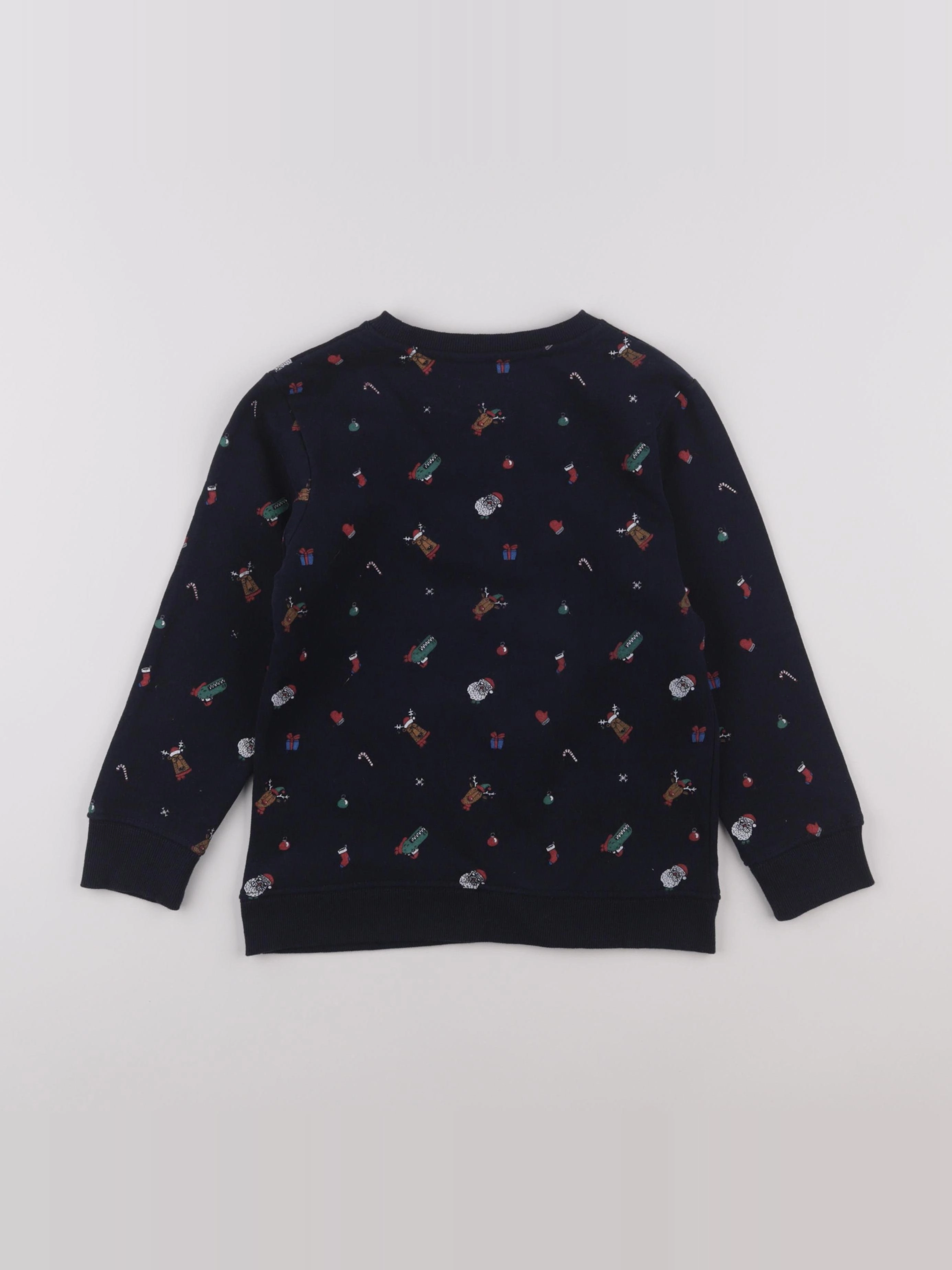 Vertbaudet - sweat bleu - 8 ans