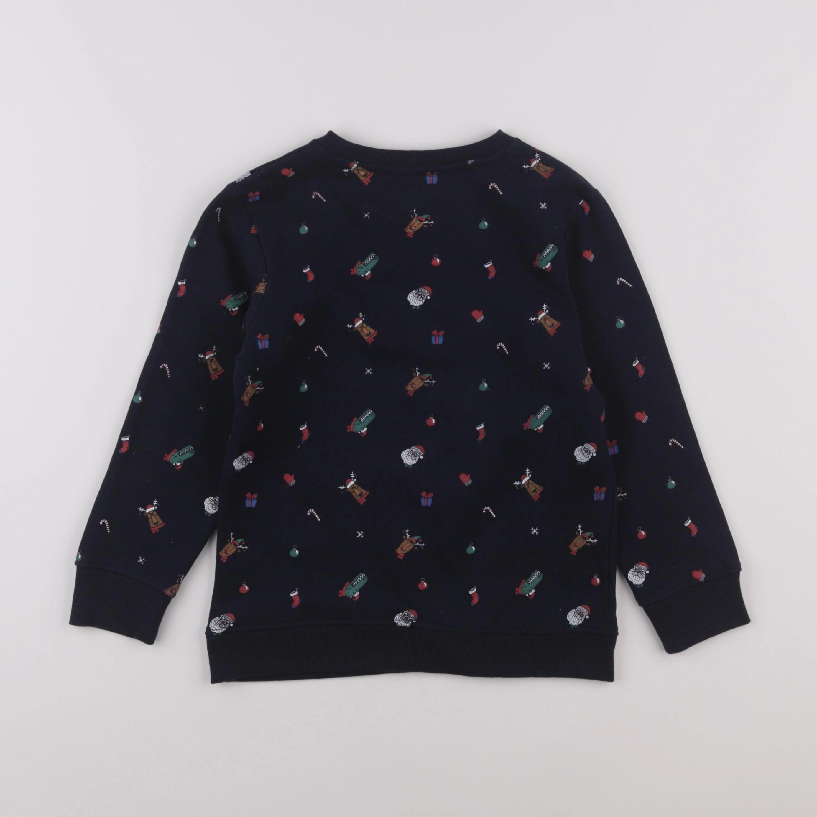 Vertbaudet - sweat bleu - 8 ans