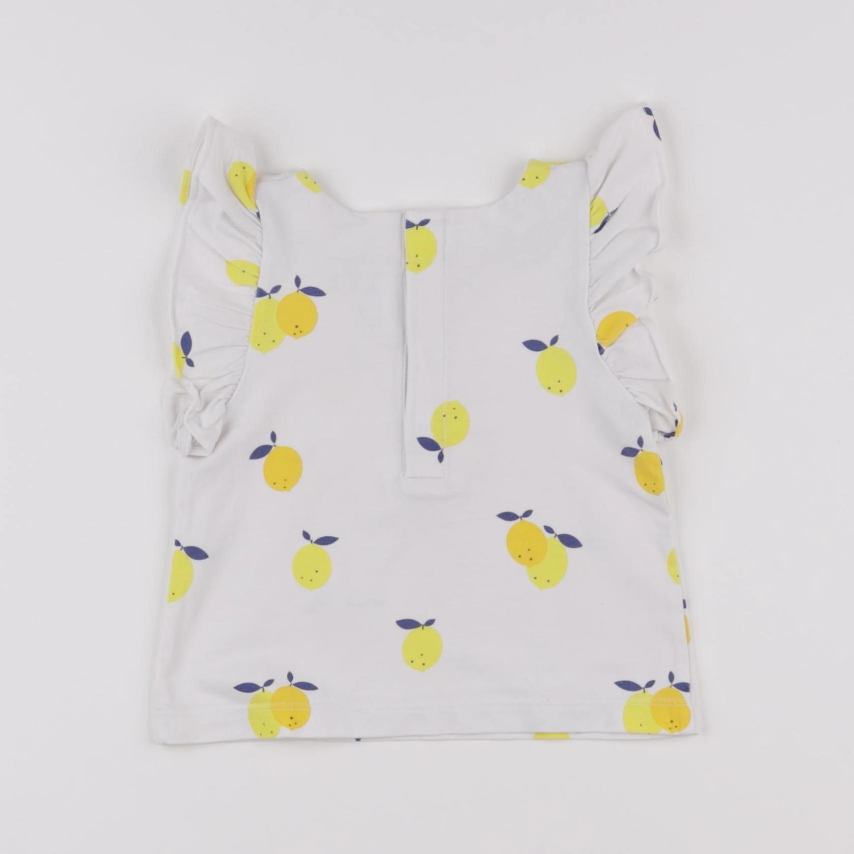 Jacadi - tee-shirt blanc, jaune - 18 mois