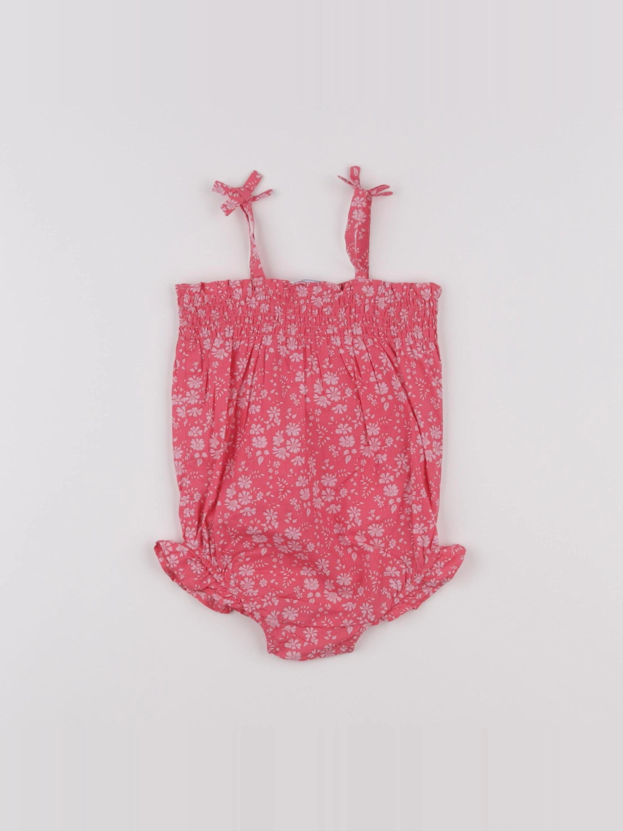 Jacadi - combinaison liberty rose - 12 mois