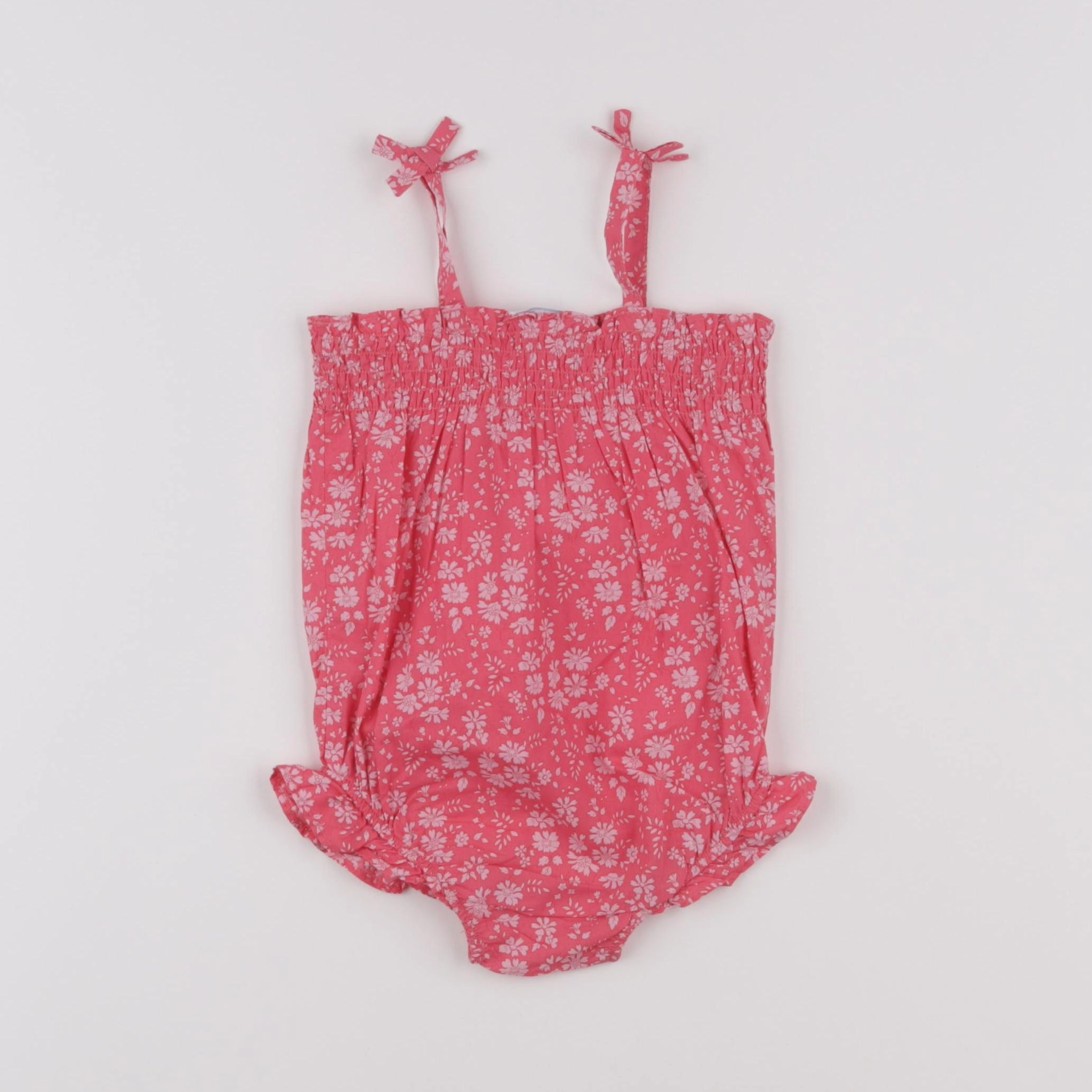 Jacadi - combinaison liberty rose - 12 mois