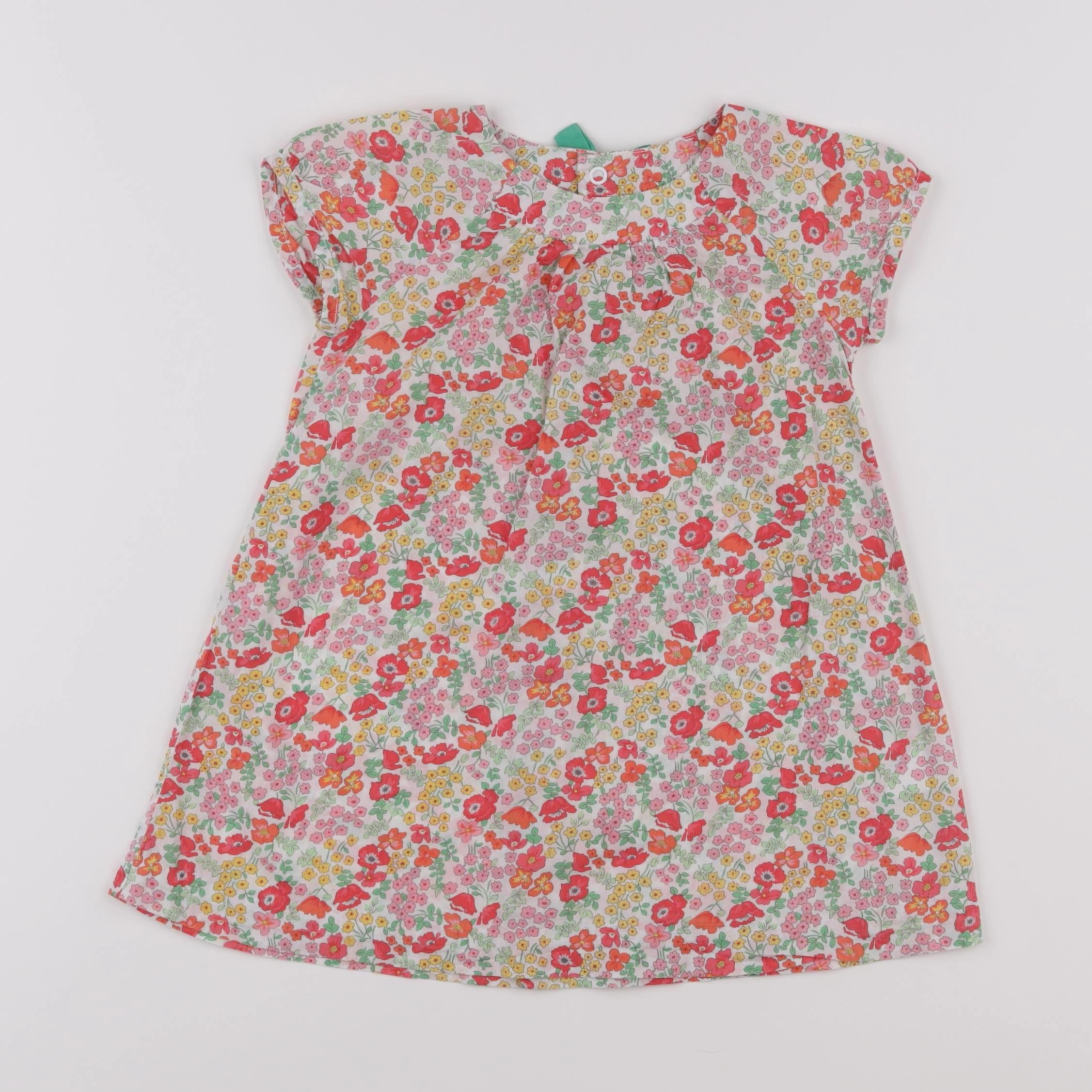Jacadi - robe liberty multicolore - 24 mois