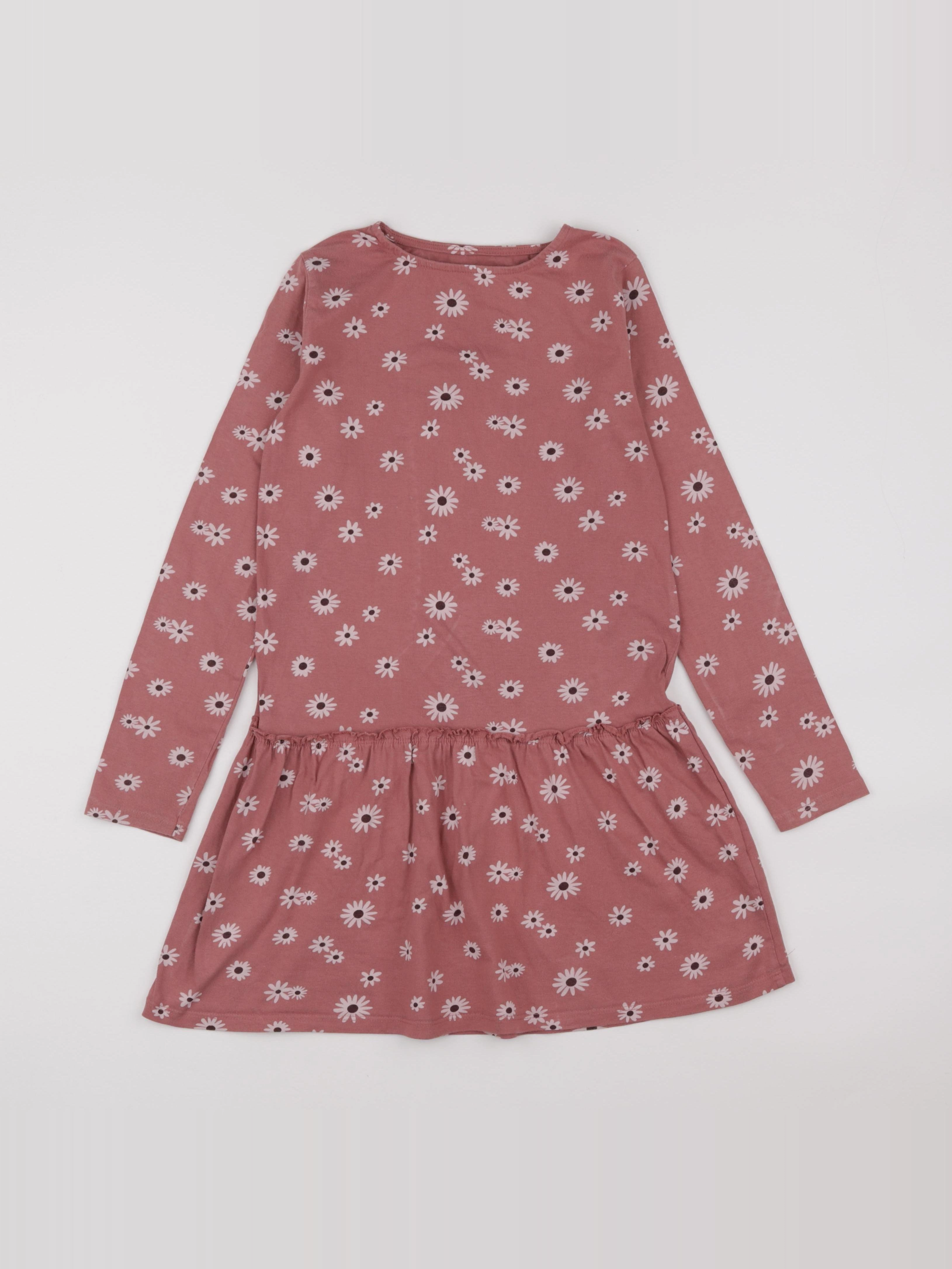 Vertbaudet - robe rose - 10 ans