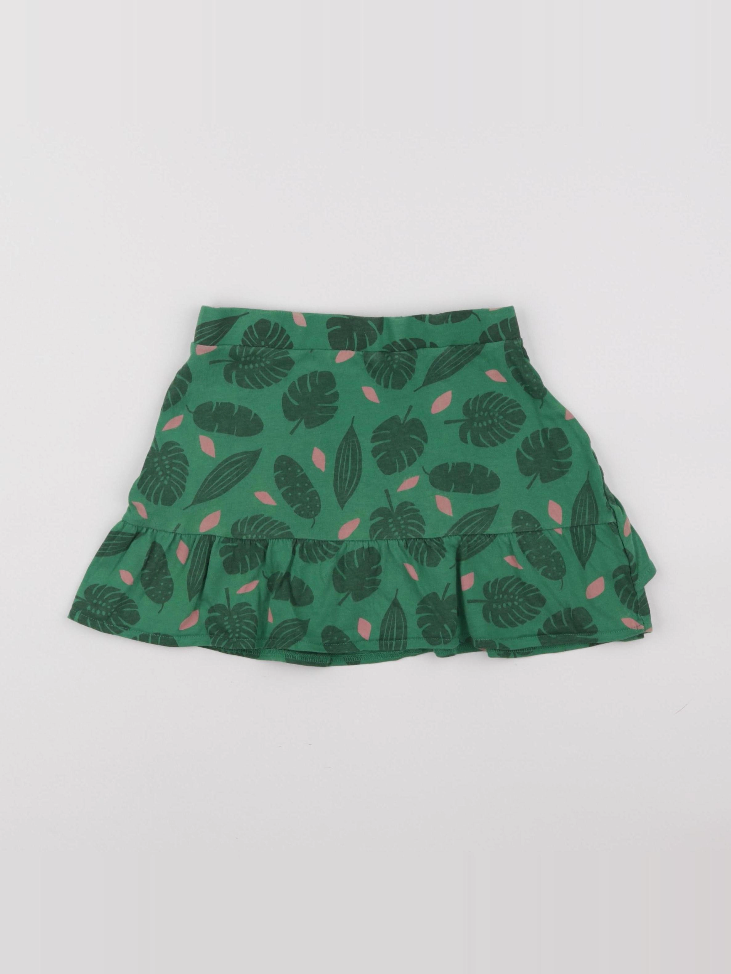 Vertbaudet - jupe vert - 8 ans