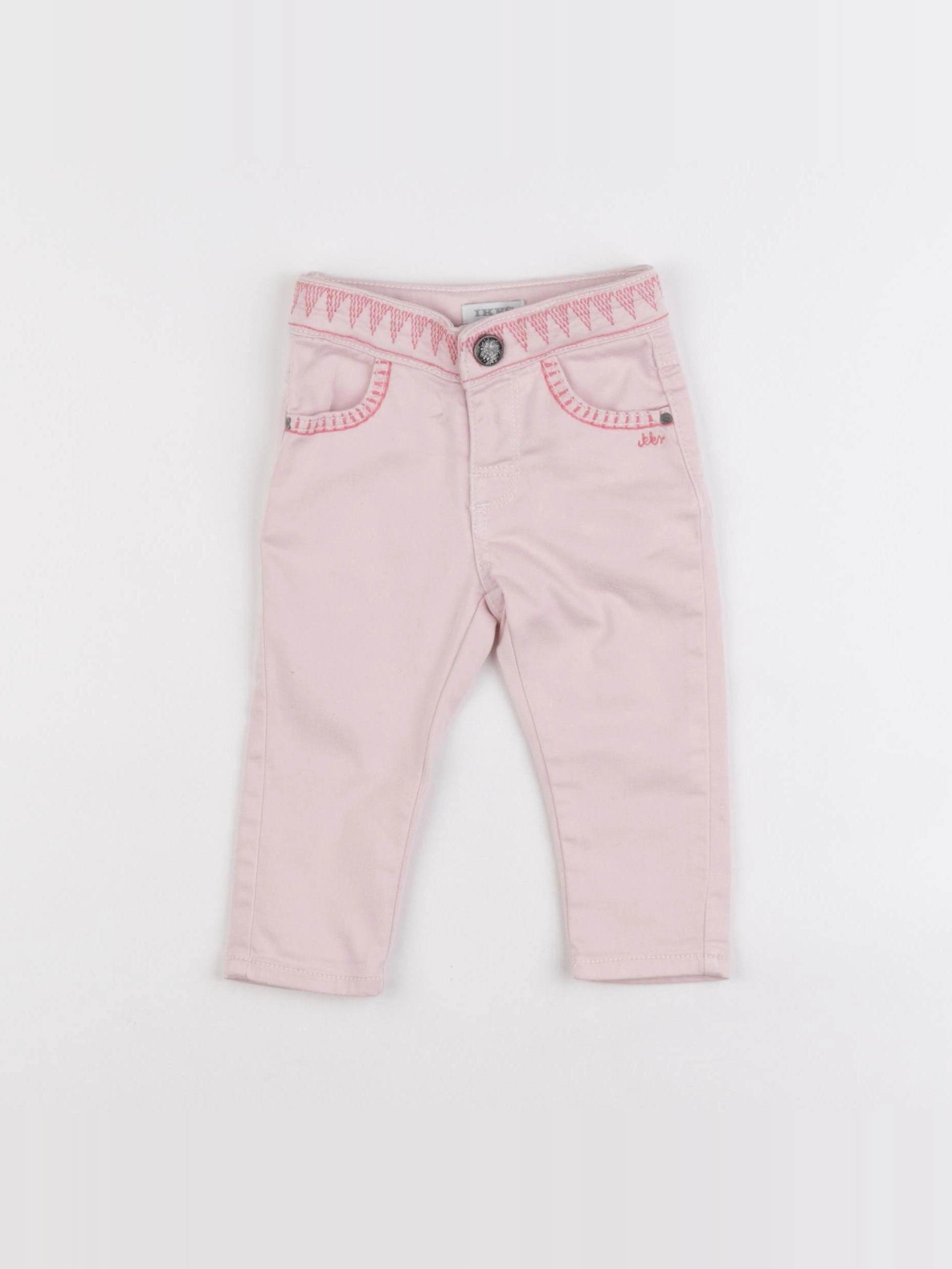 IKKS - pantalon rose - 6 mois