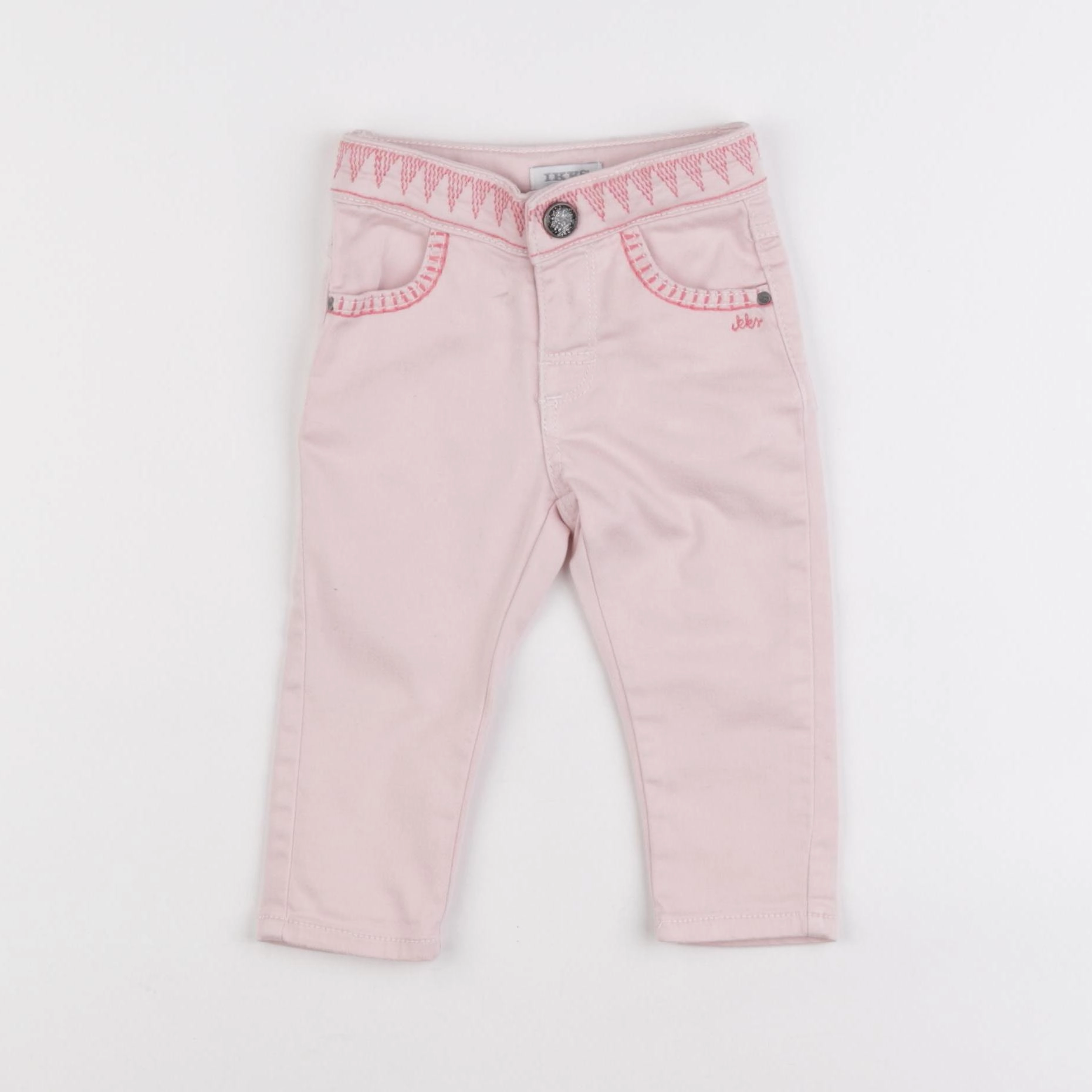 IKKS - pantalon rose - 6 mois