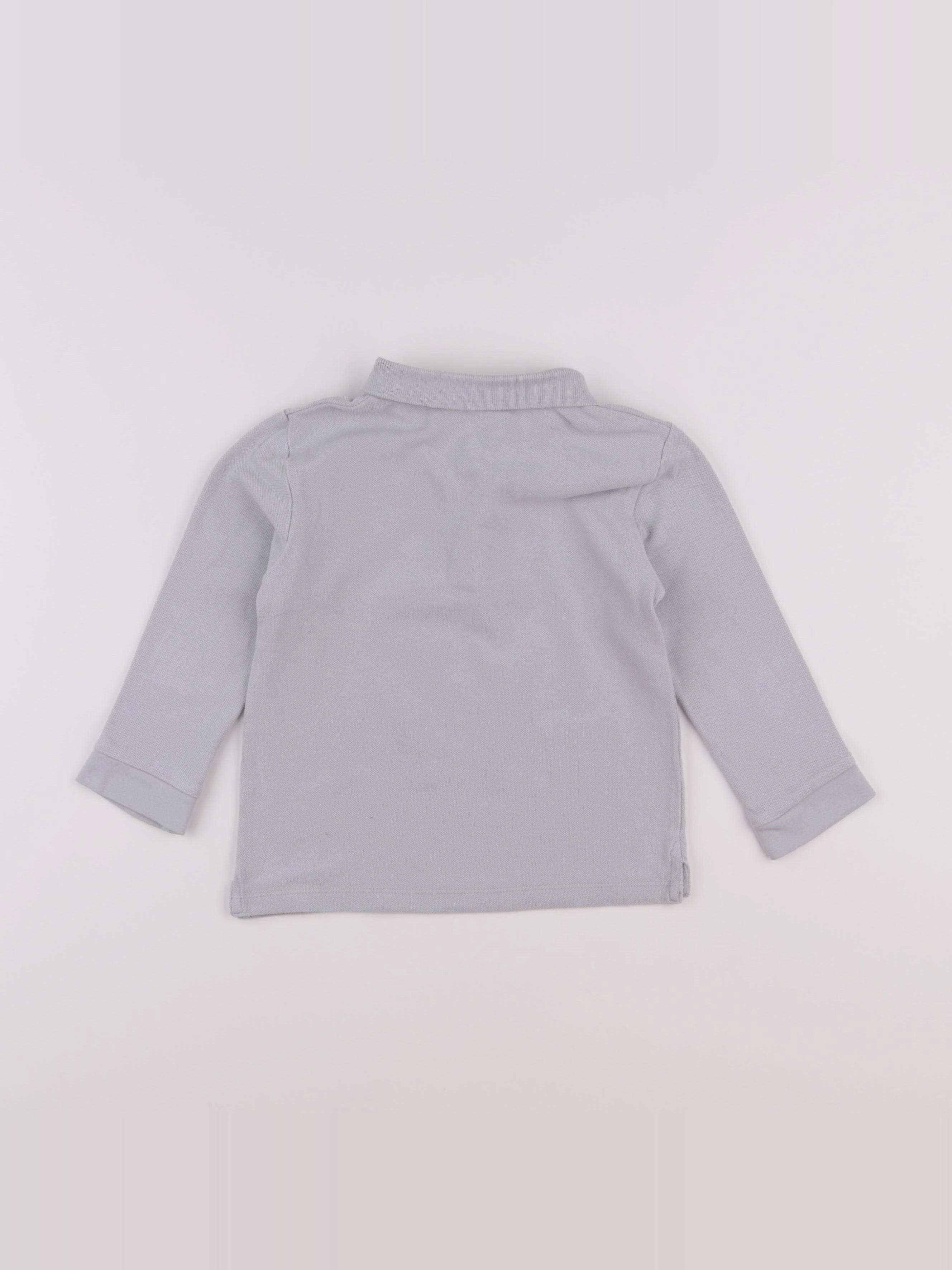 Zara - polo bleu - 2/3 ans