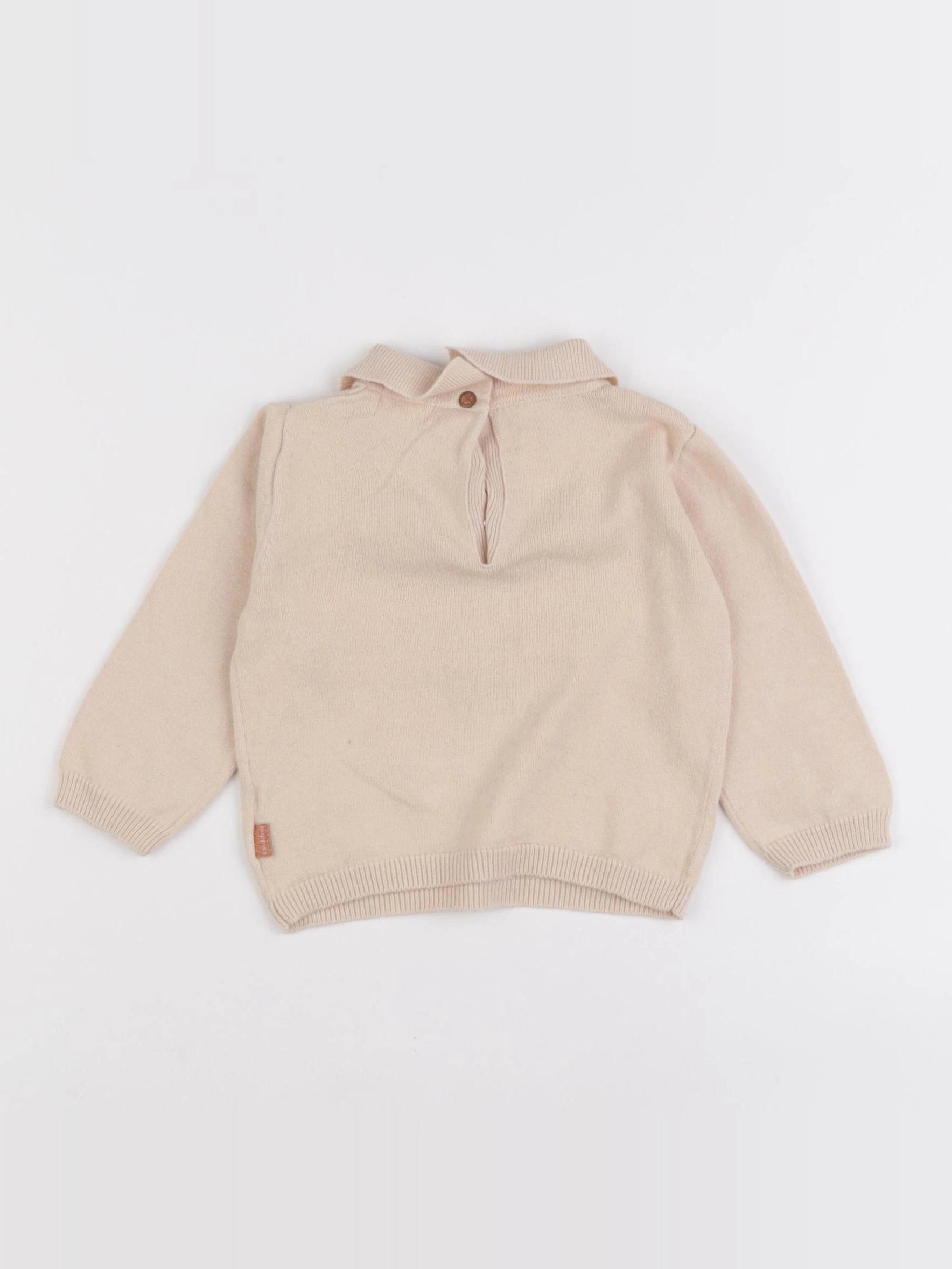 Noppies - pull beige - 3/6 mois