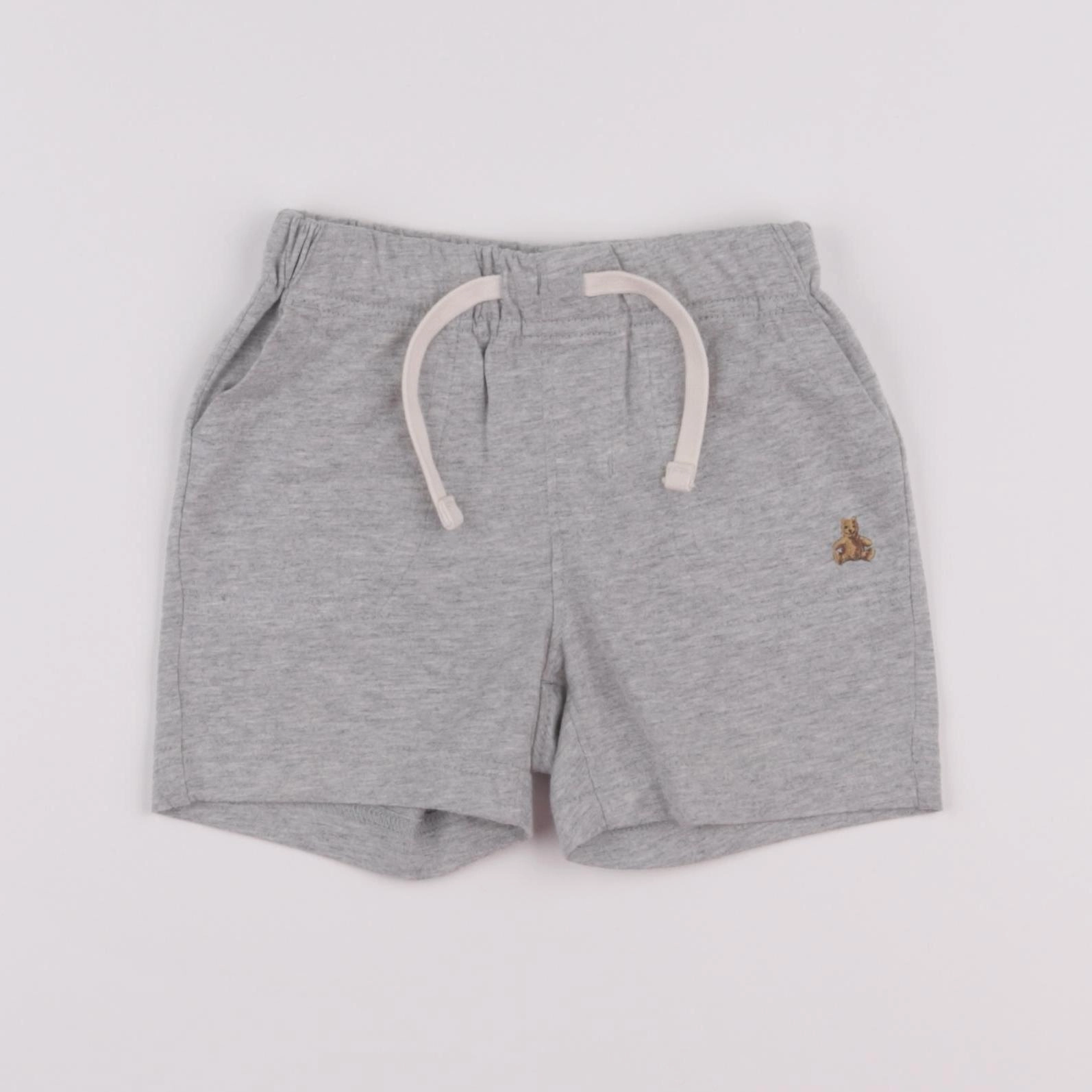 GAP - short gris - 12/18 mois