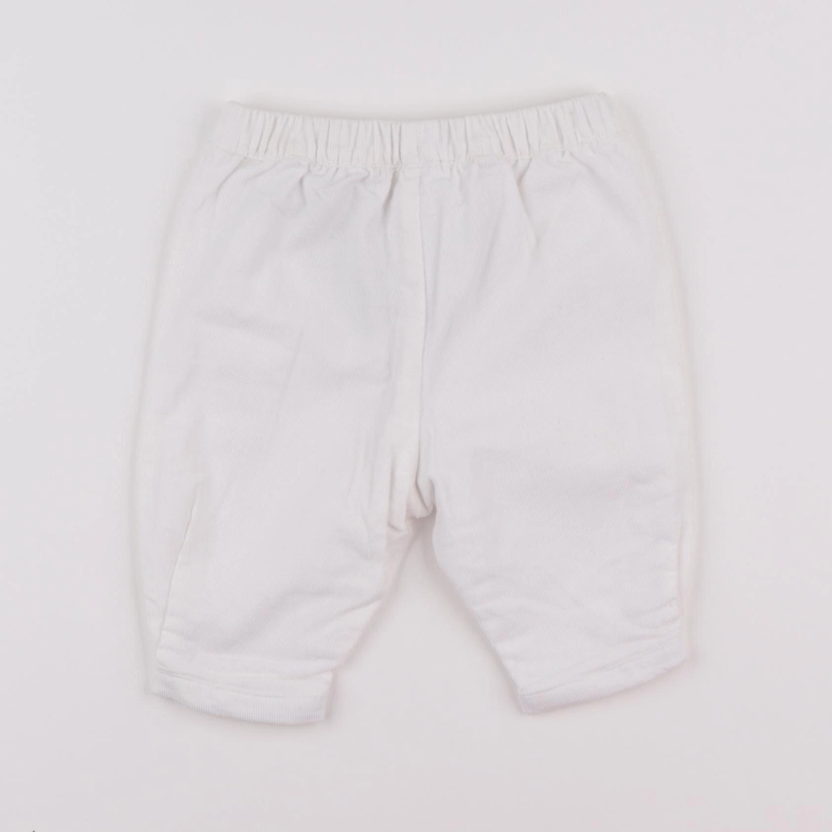Cyrillus - pantalon blanc - 3 mois