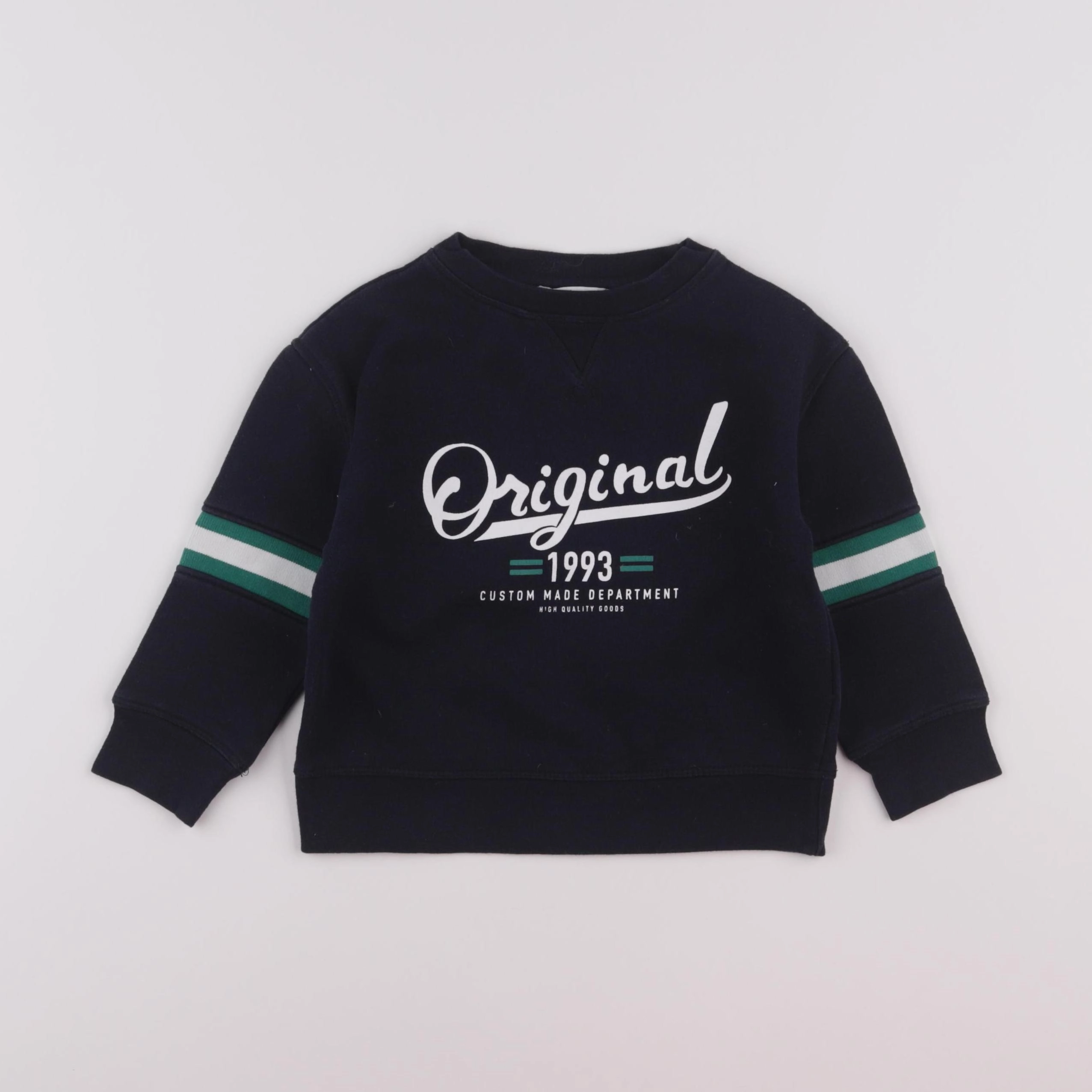 La Redoute - sweat bleu - 3 ans