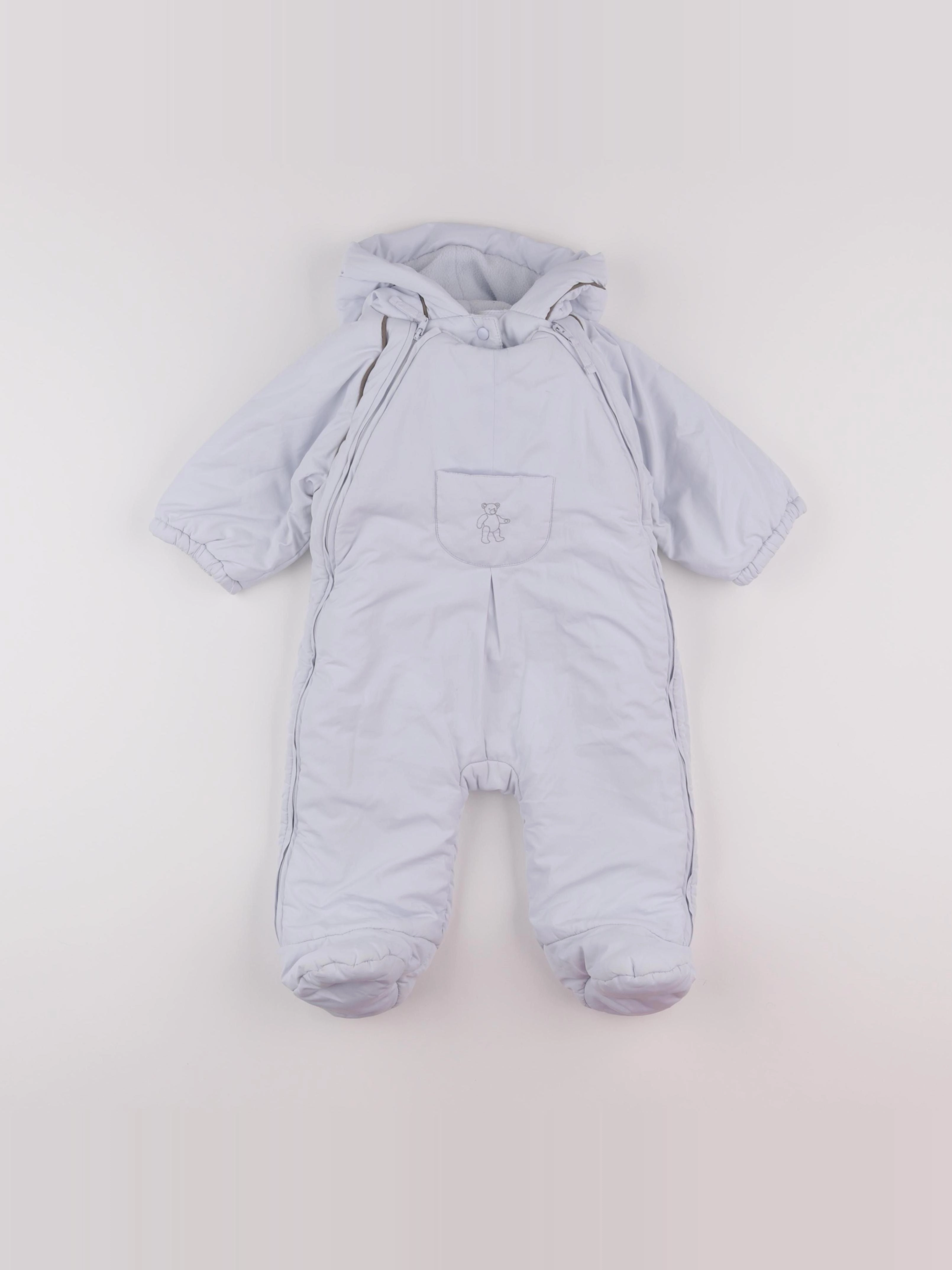 Jacadi - combi-pilote bleu - 6 mois